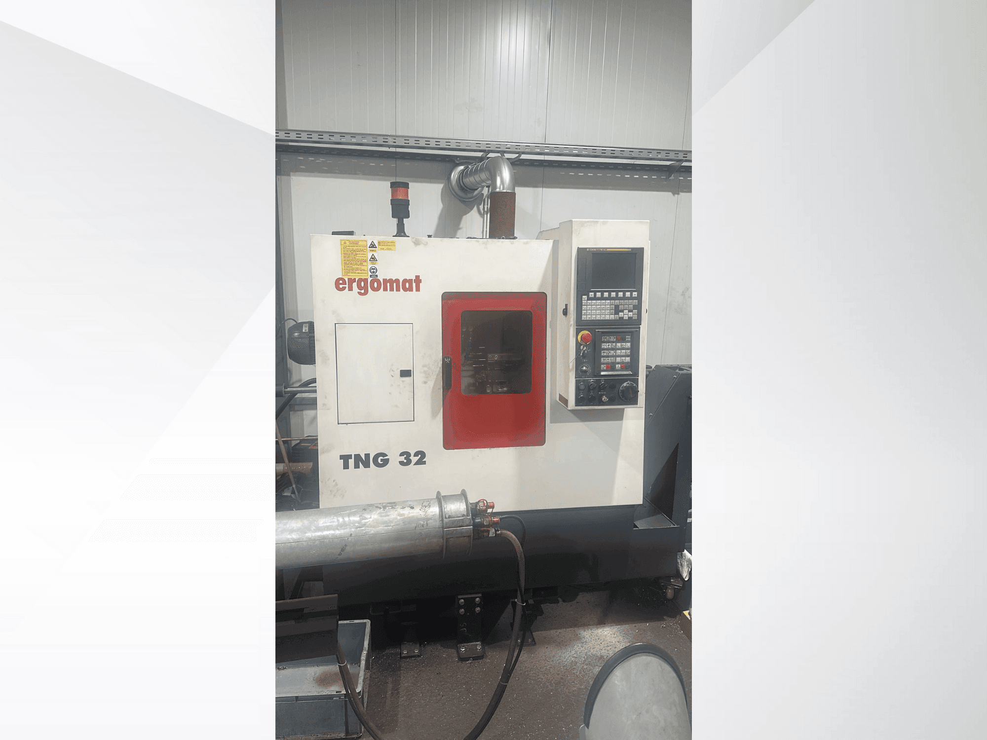 Makine ERGOMAT TNG 32 - Önden görünüm