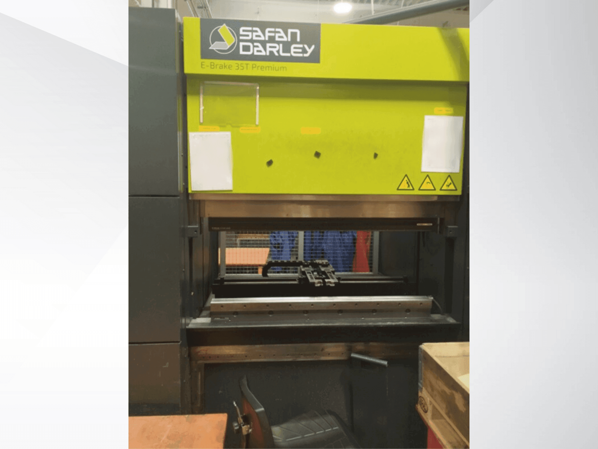 Makine Safan SAFAN DARLEY E-brake Premium 35-1250 - Önden görünüm