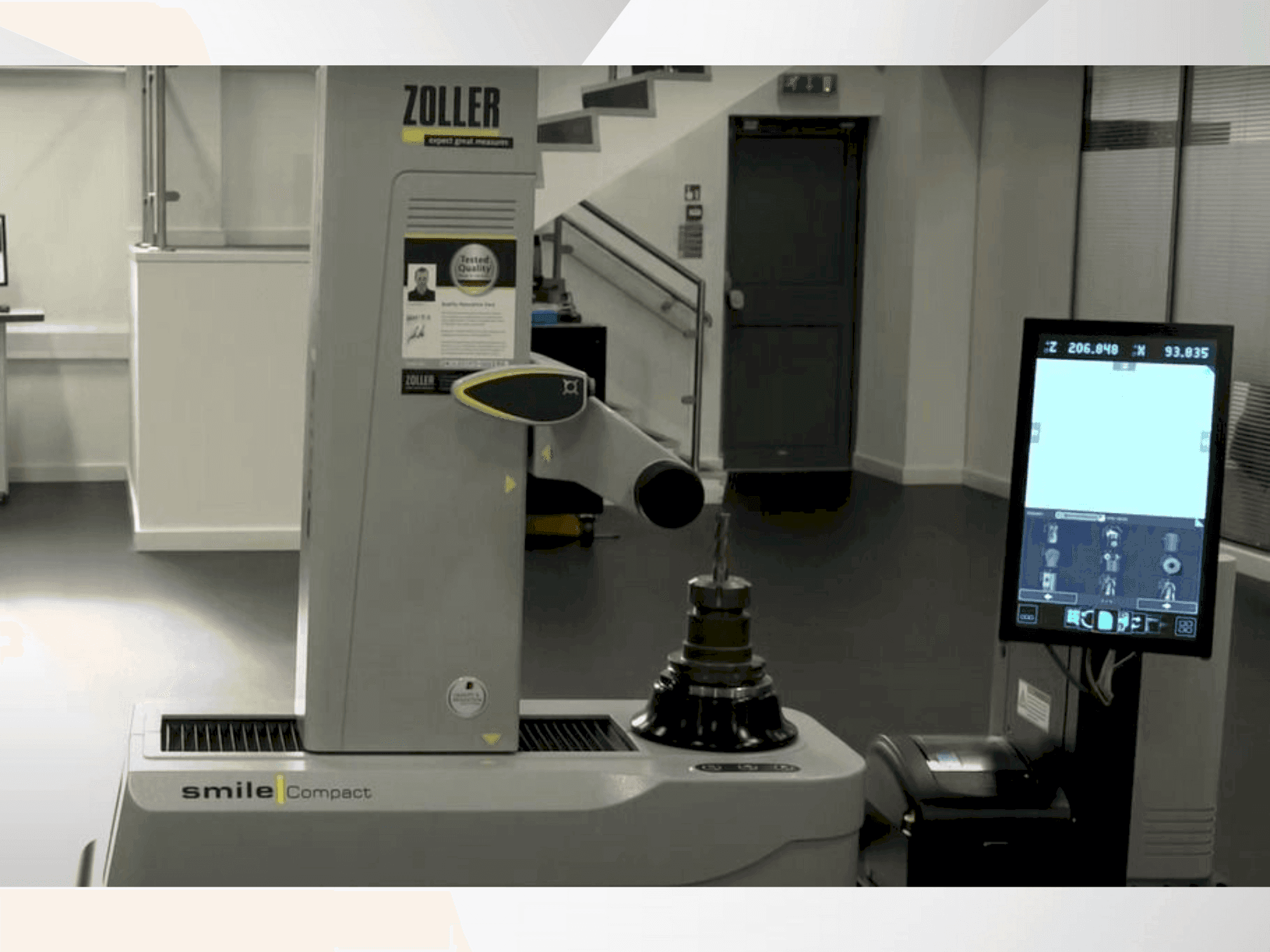 Makine Zoller Smile Pilot 4.0 - Önden görünüm