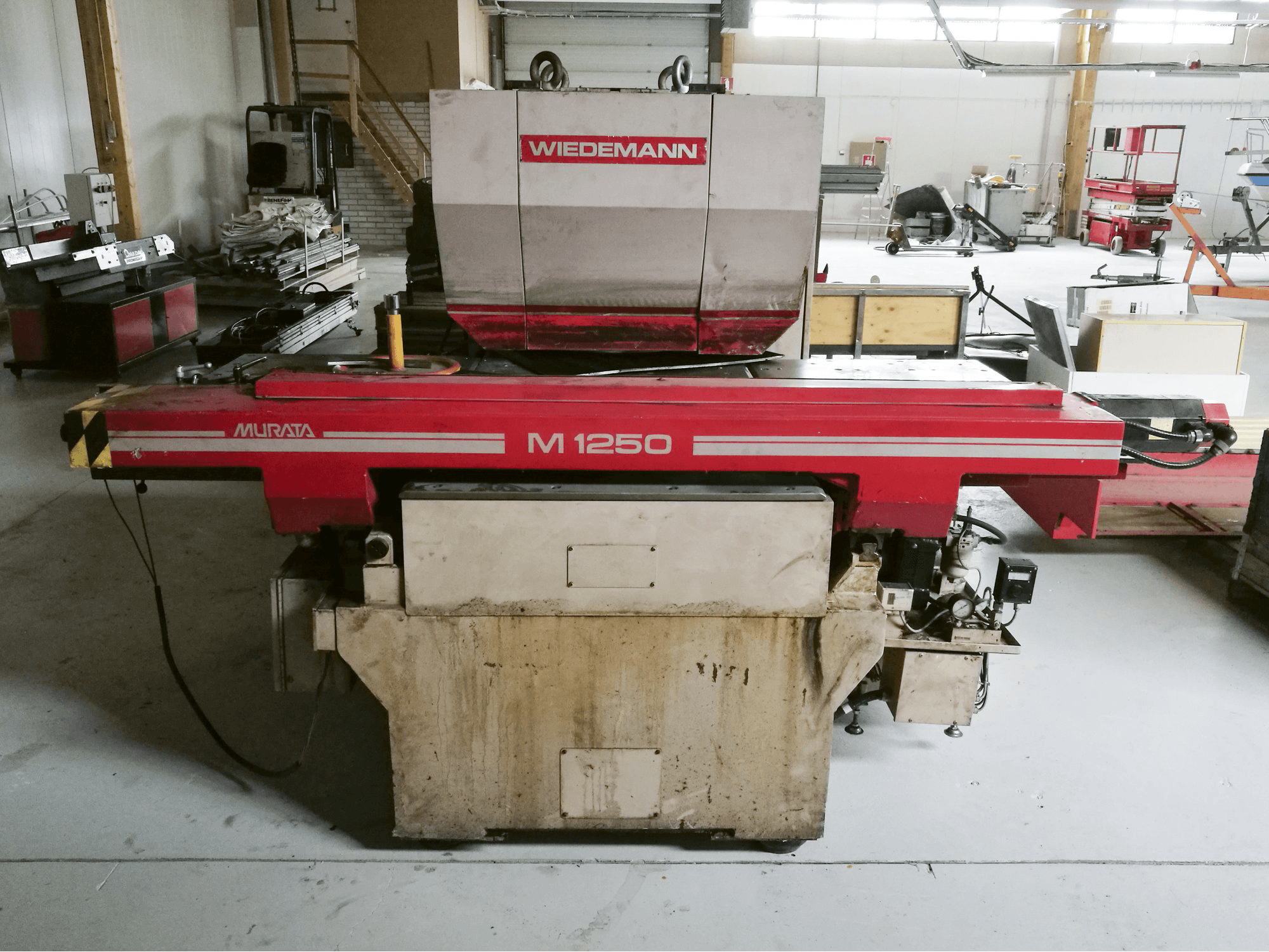 Makine Murata Wiedemann - Önden görünüm M-1250