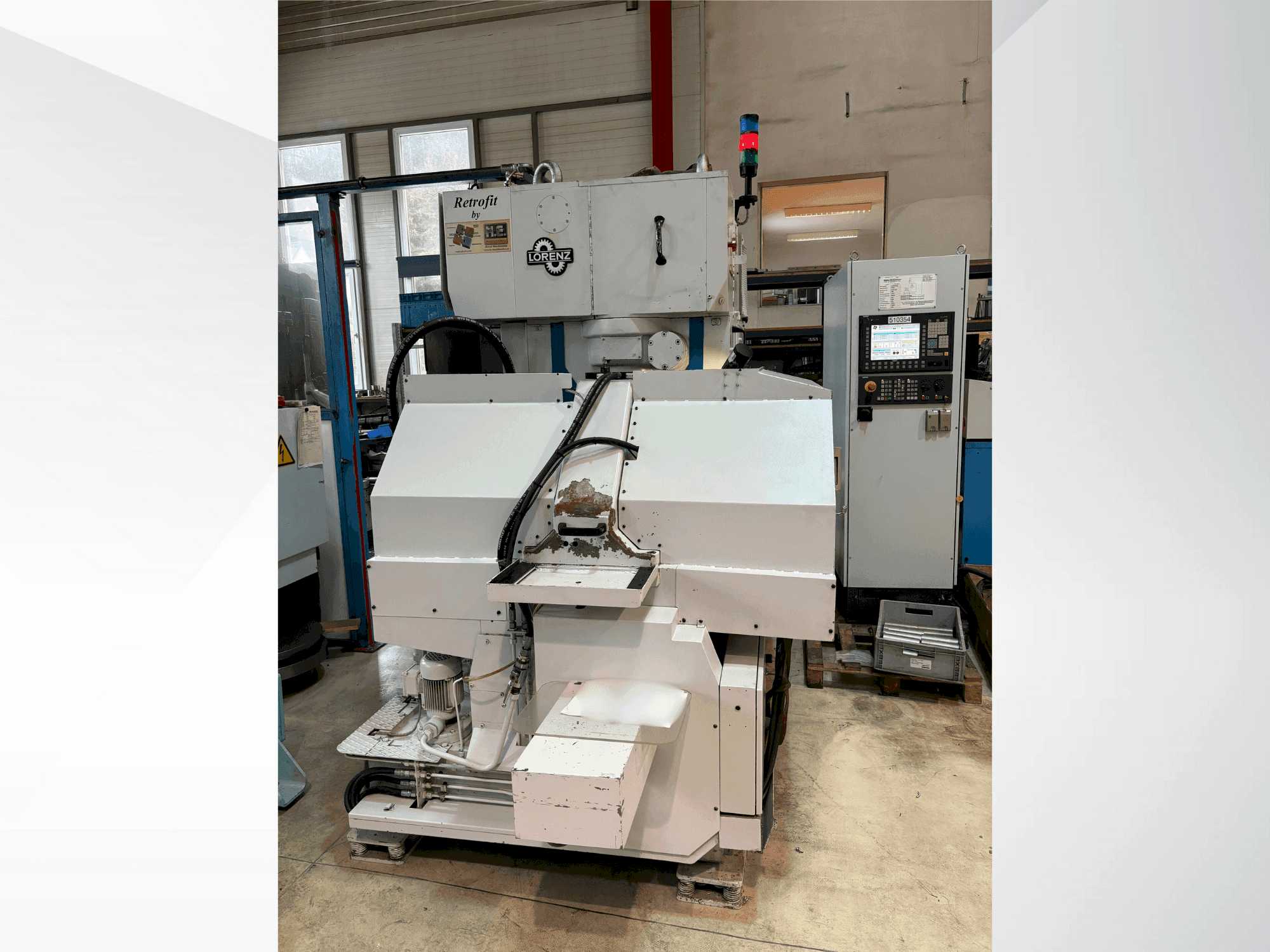 Makine LORENZ LS 150 - Önden görünüm