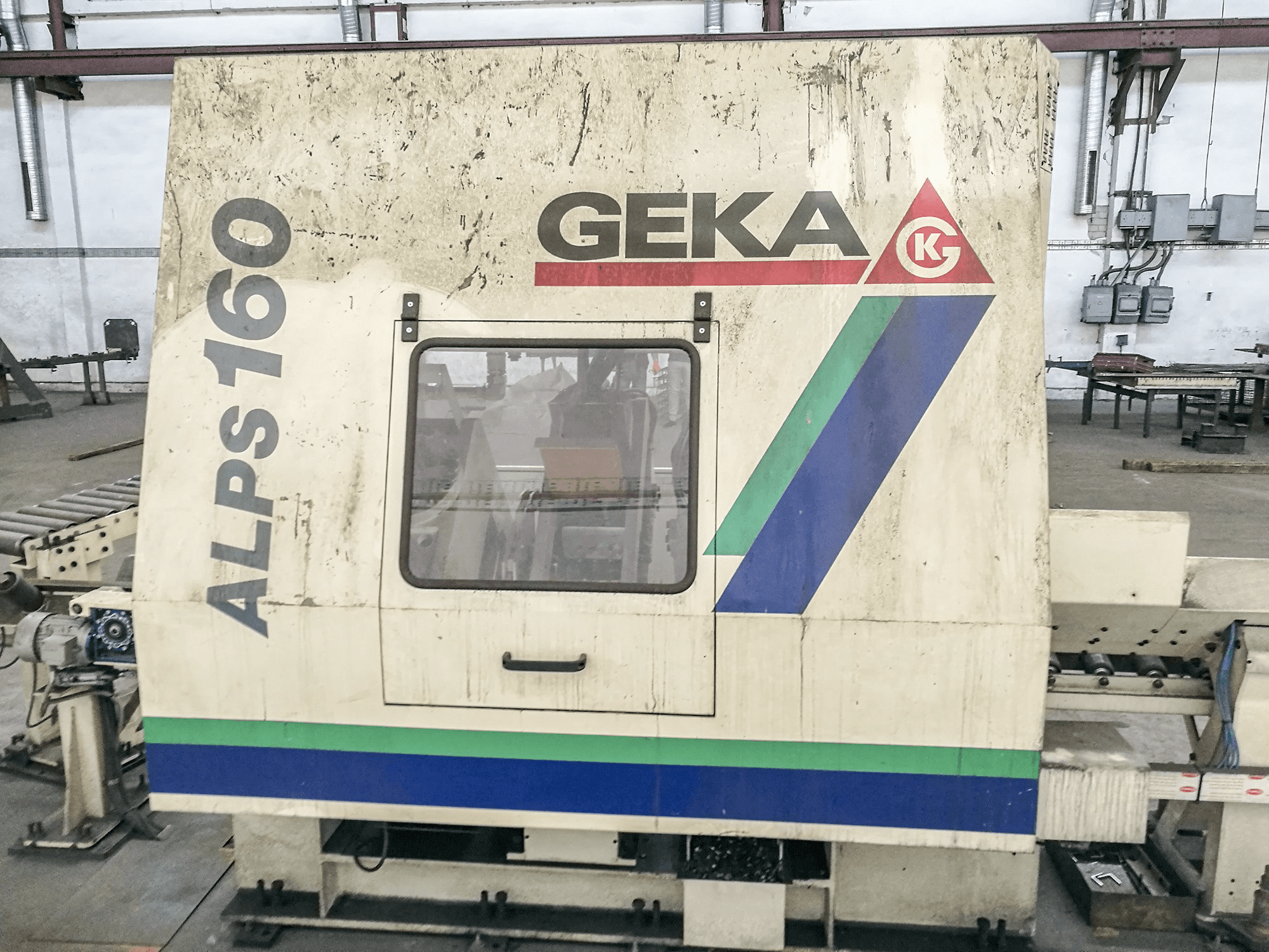 Makine GEKA - Önden görünüm ALPS-150