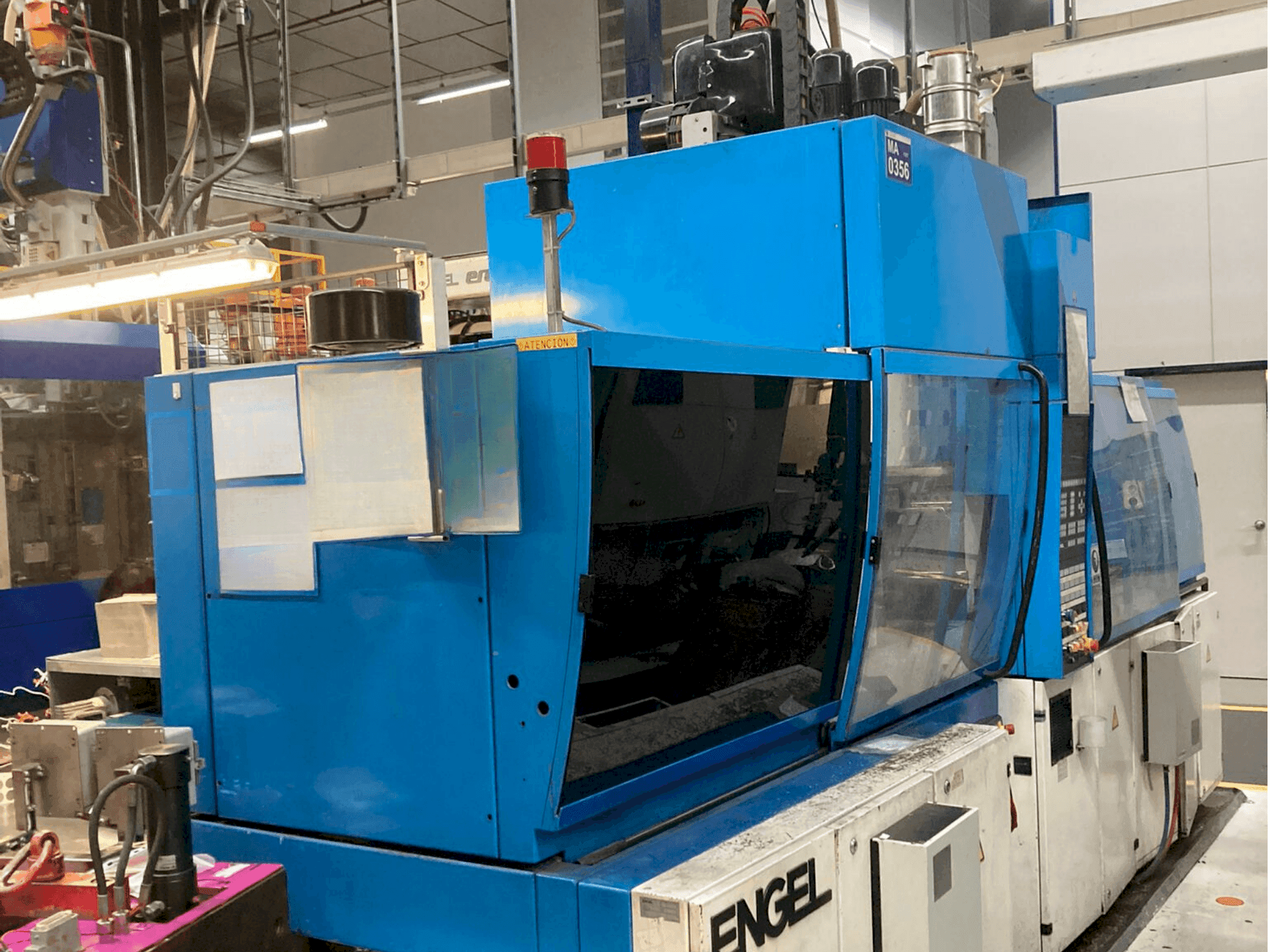 Makine Engel 500/110 HL - Önden görünüm