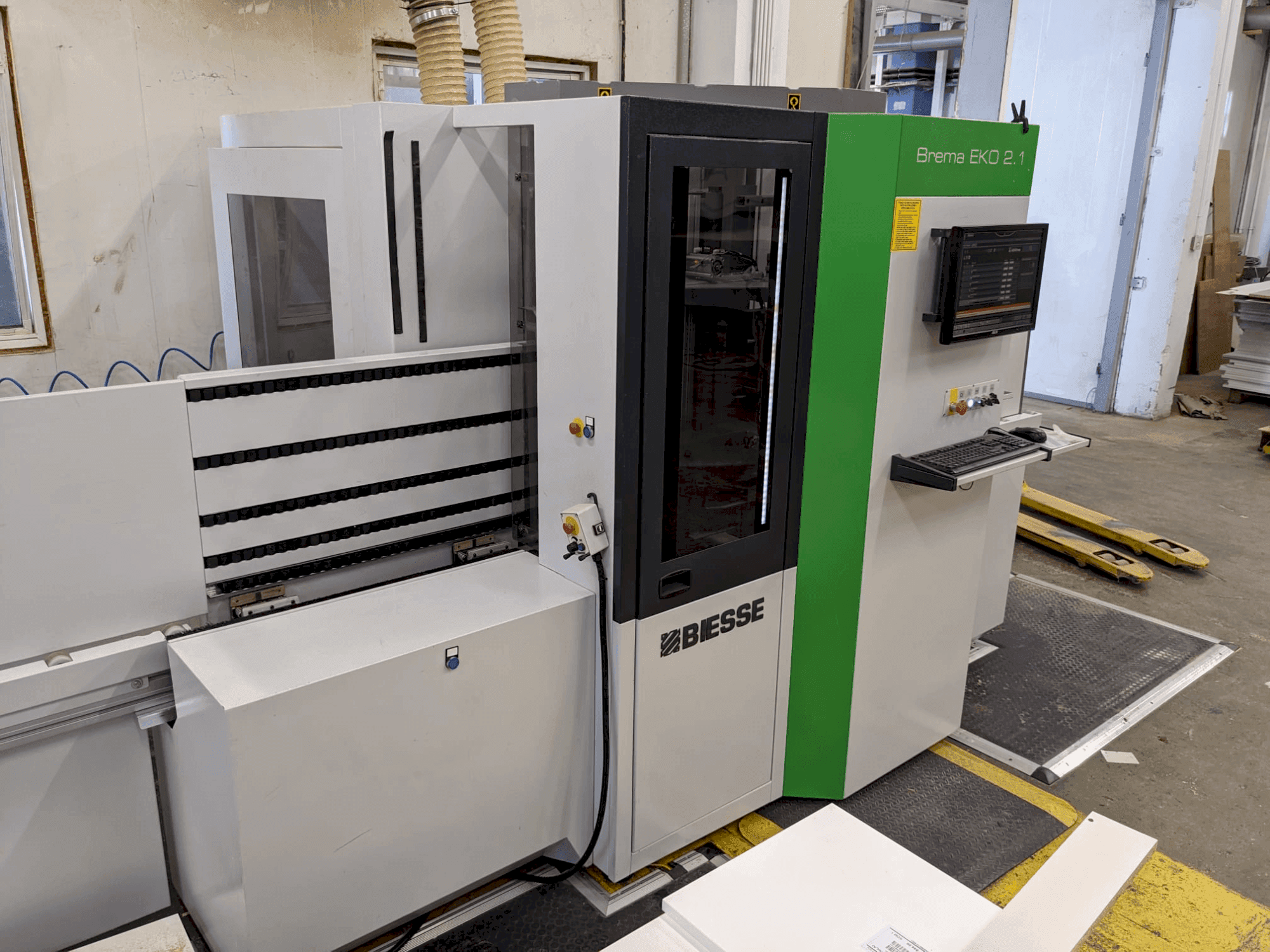 Makine BIESSE BREMA EKO 2.1 - Önden görünüm