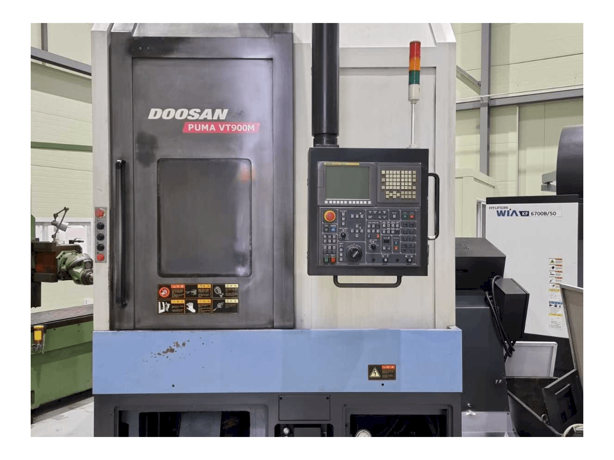 Makine Doosan PUMA VT900M - Önden görünüm