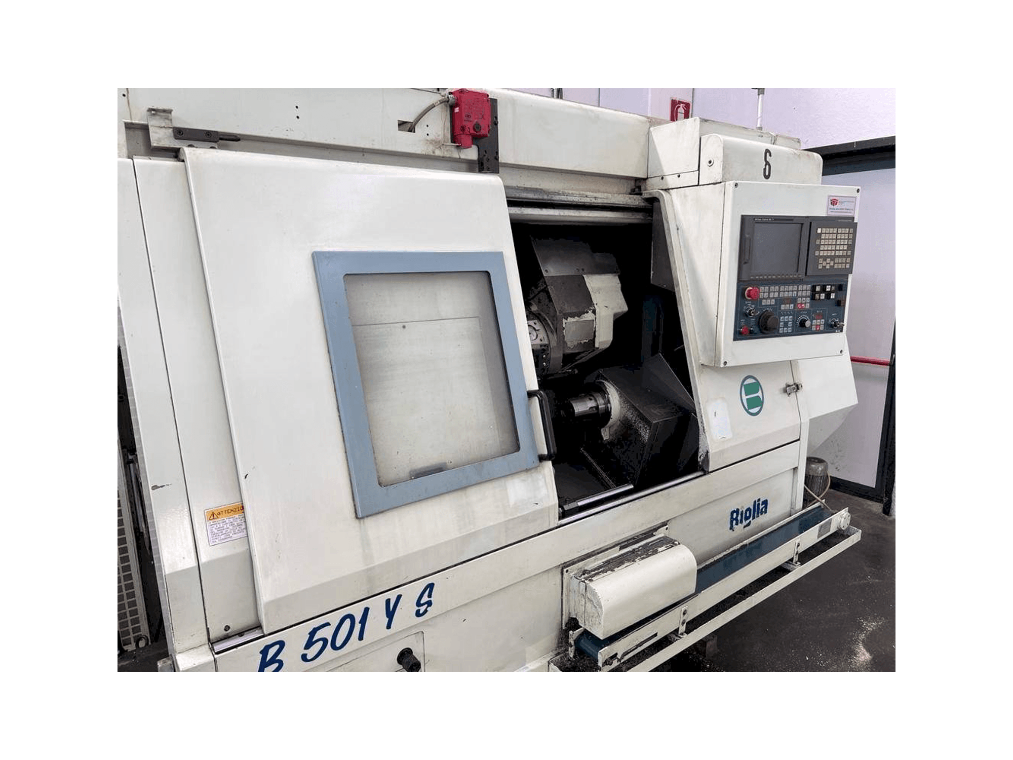 Makine Biglia B501YS - Önden görünüm