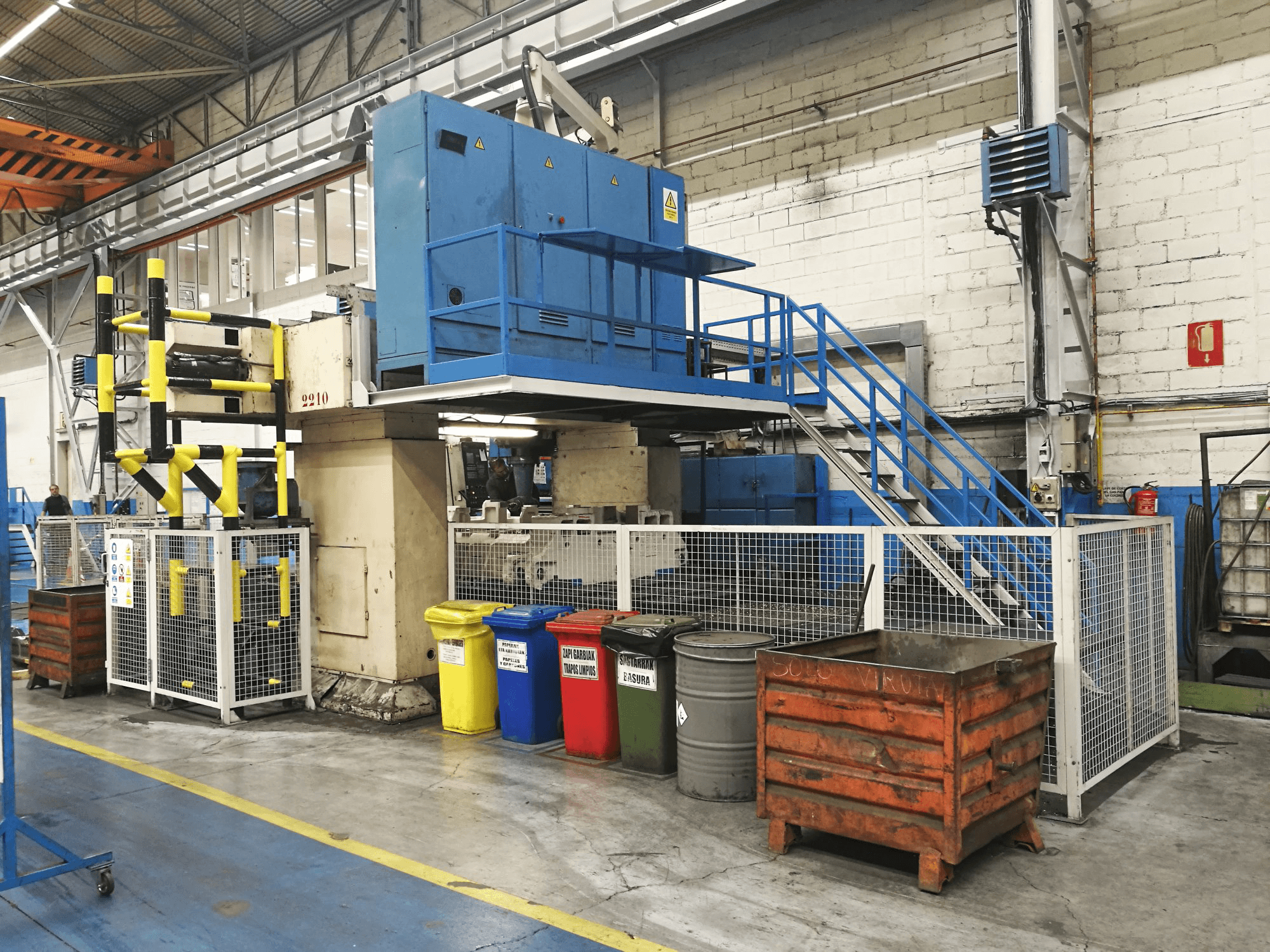 Makine DYE - Sol görünüm FPF-2-C-N/C
