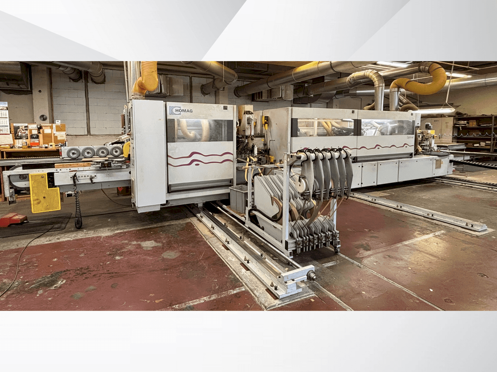 Makine HOMAG Optimat KF 26/8/A3/25 - Önden görünüm