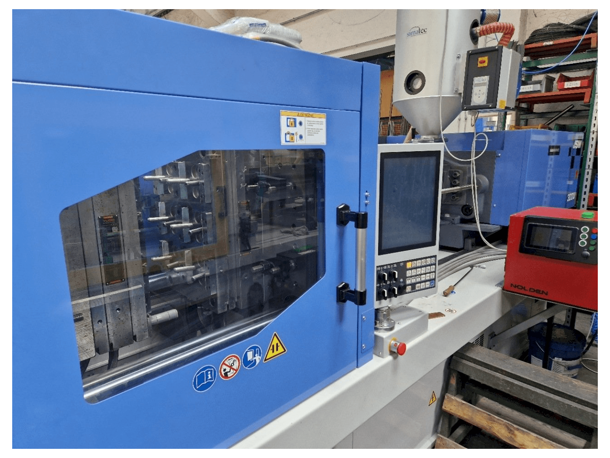 Makine JSW J180ADS-300U - Sol taraftaki görüntü
