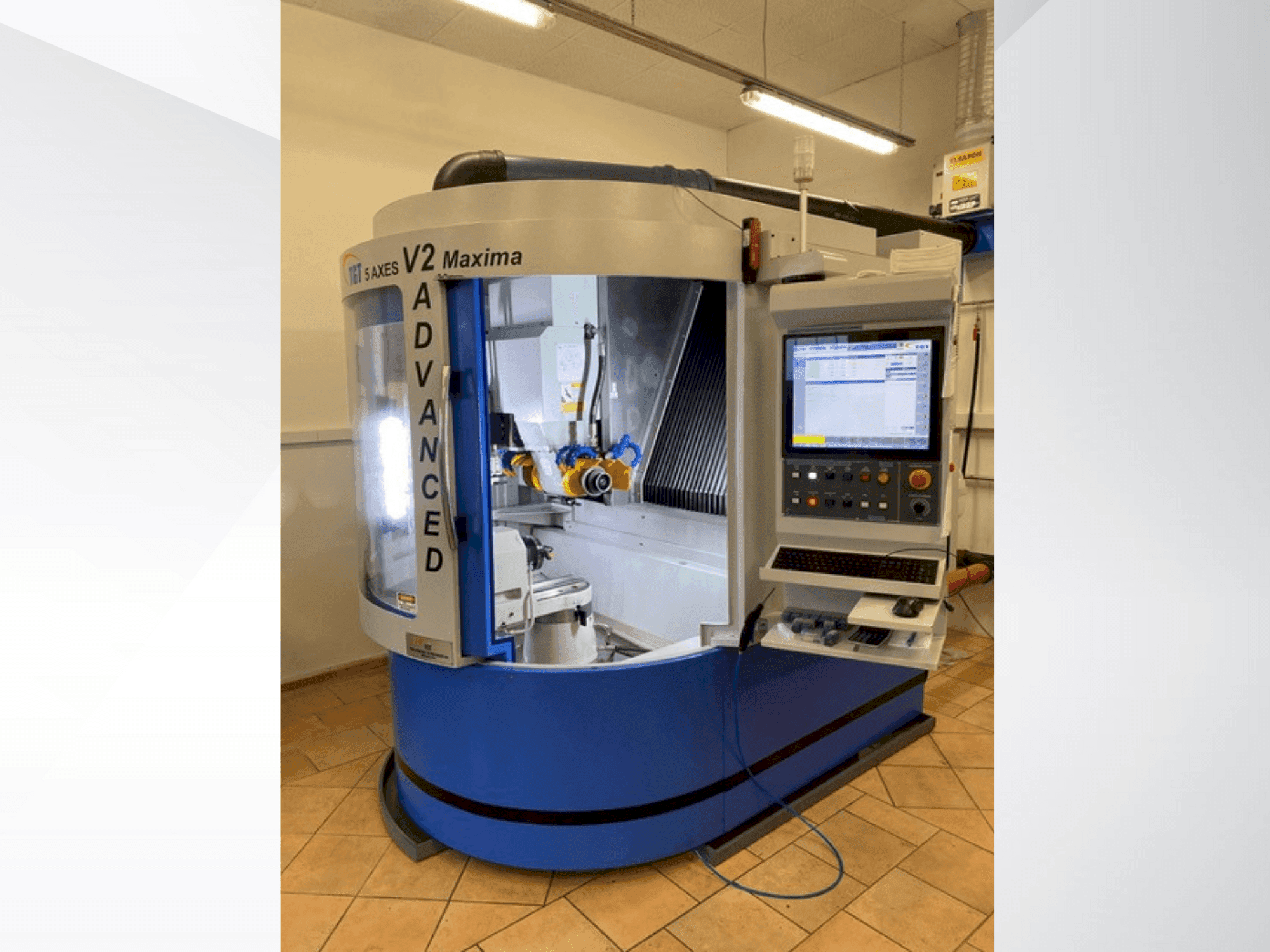 Makine TGT V2 Maxima - Önden görünüm