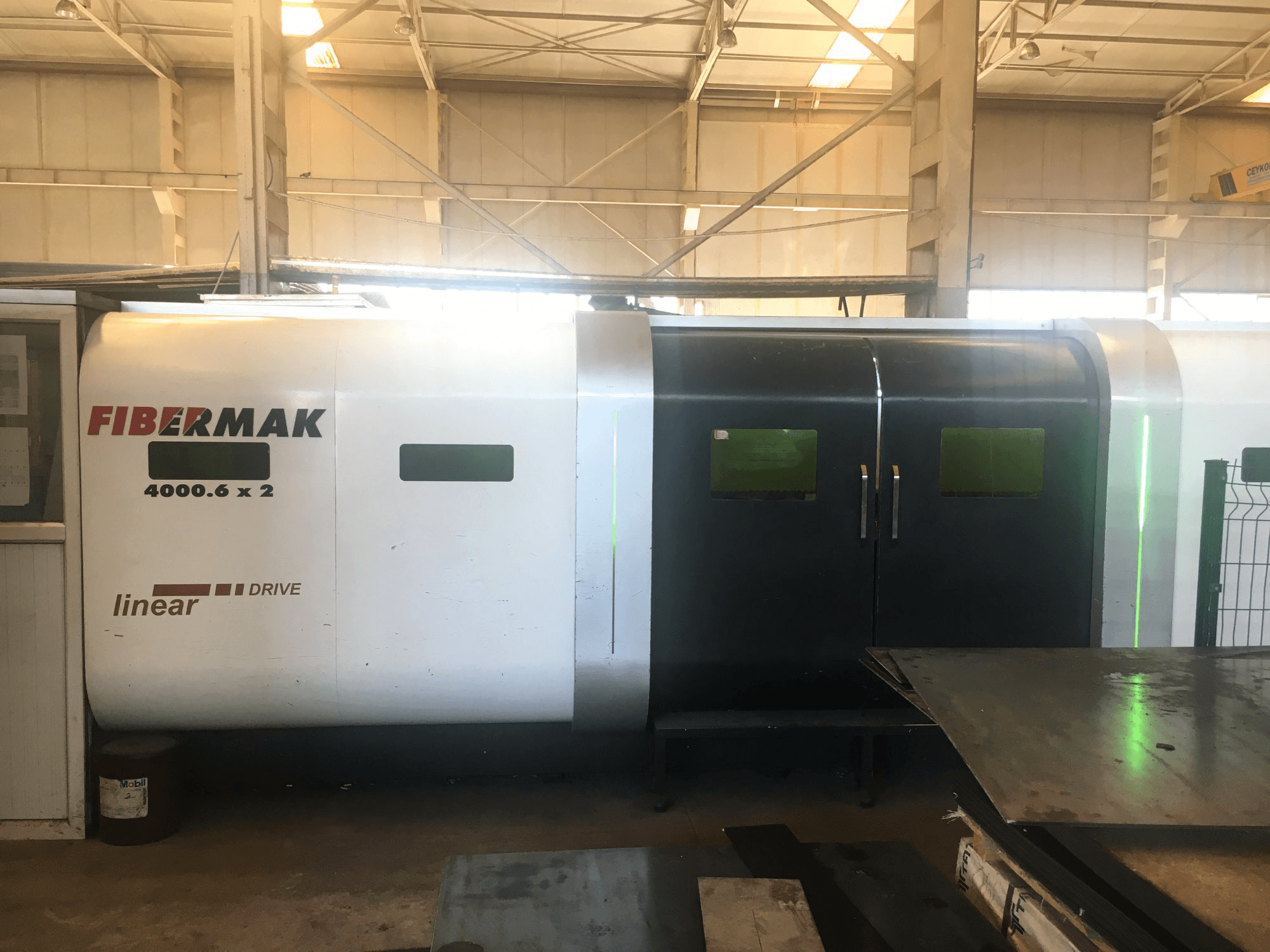 Makine ERMAKSAN - Önden görünüm EFB 4000 6x2