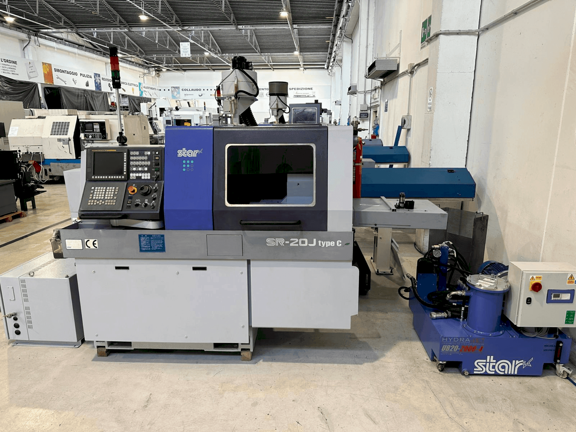 Makine Star SR-20J type C - Önden görünüm