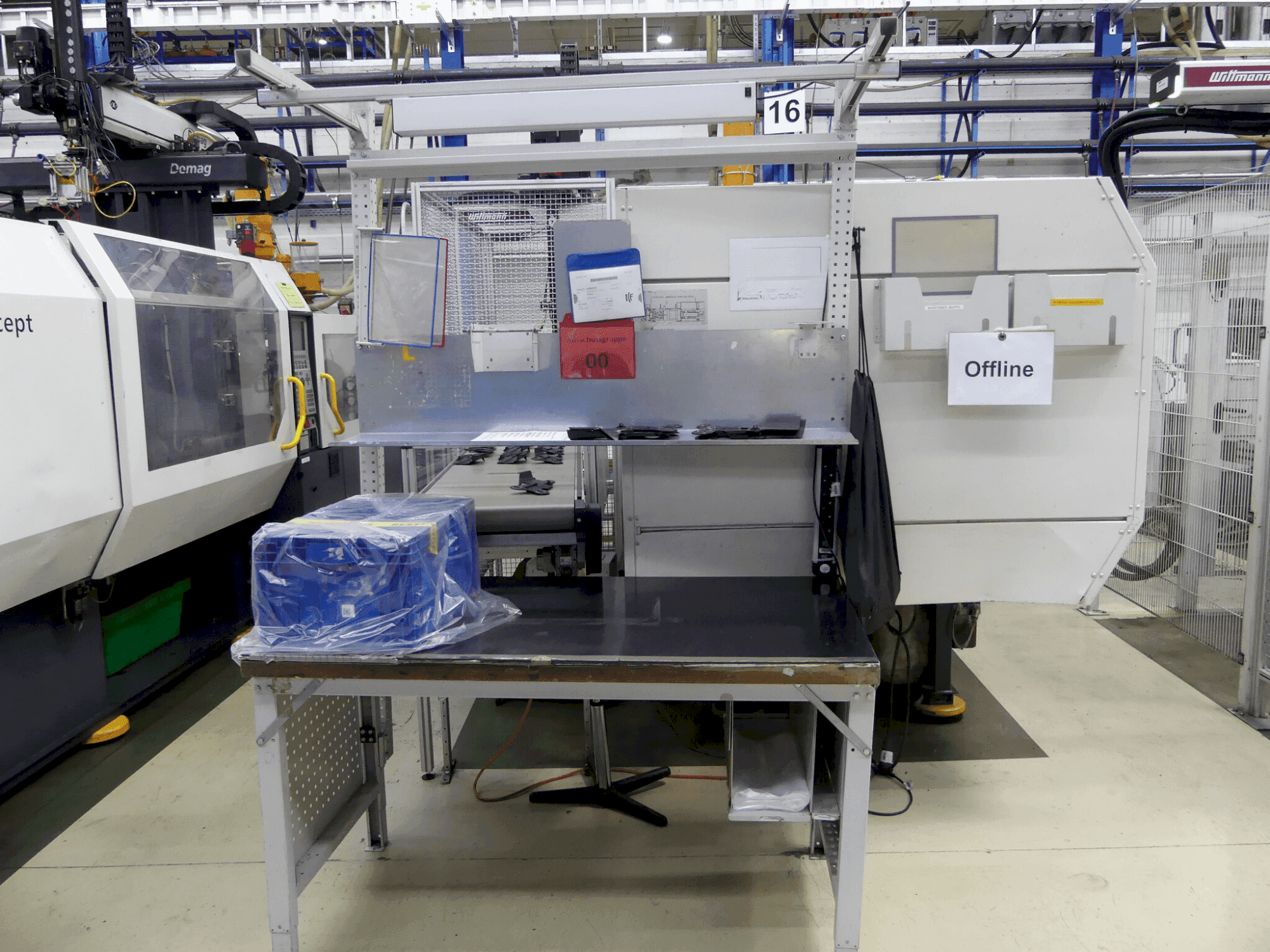 Makine DEMAG Ergo-Tech 250-1450 - Önden görünüm