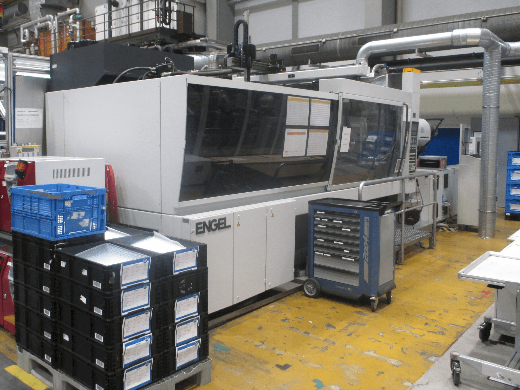 Makine ENGEL ES 3550/600 HL - Önden görünüm