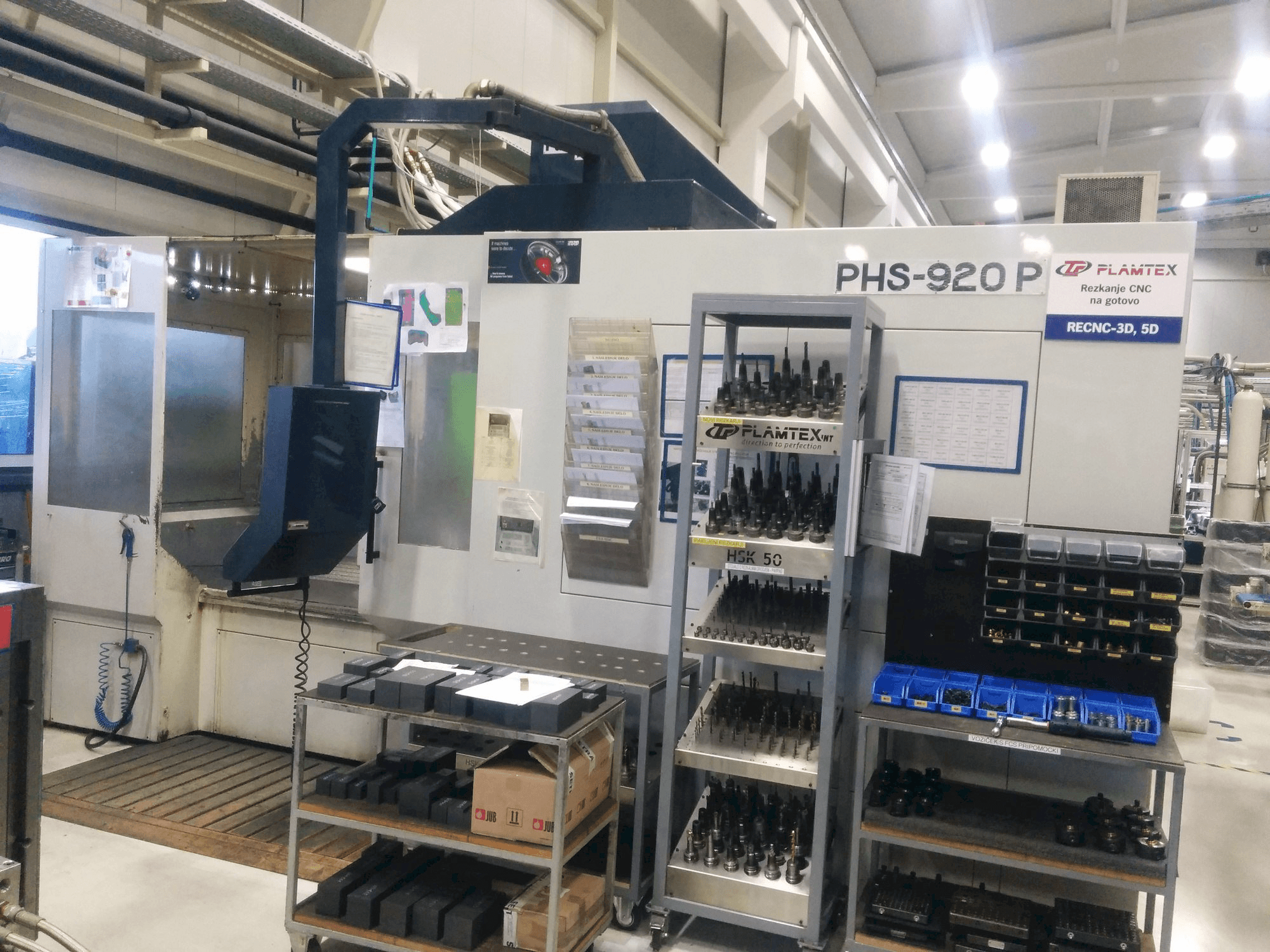 Makine Parpas PHS 920P - Önden görünüm