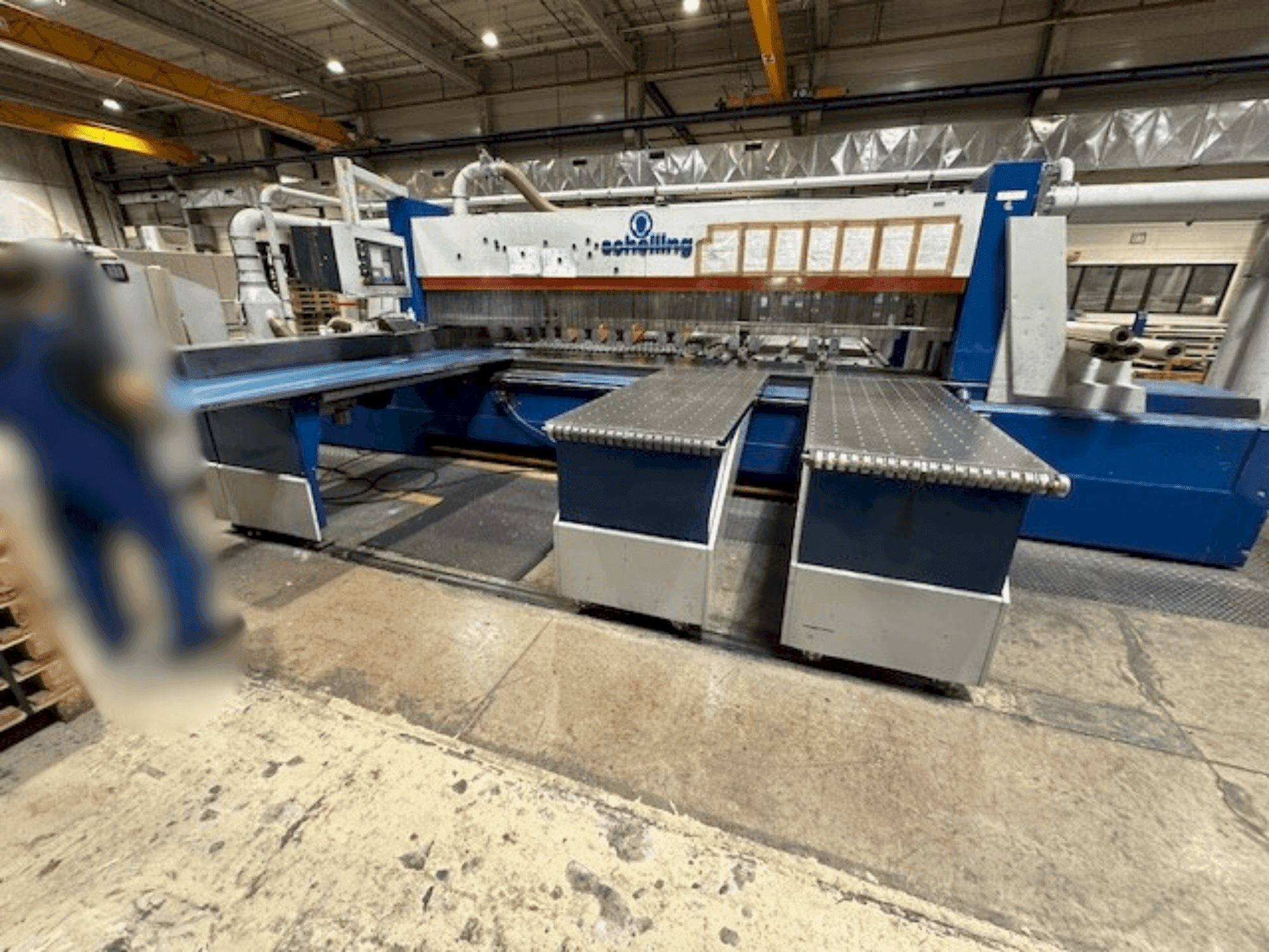 Makine SCHELLING FSM-430 - Önden görünüm