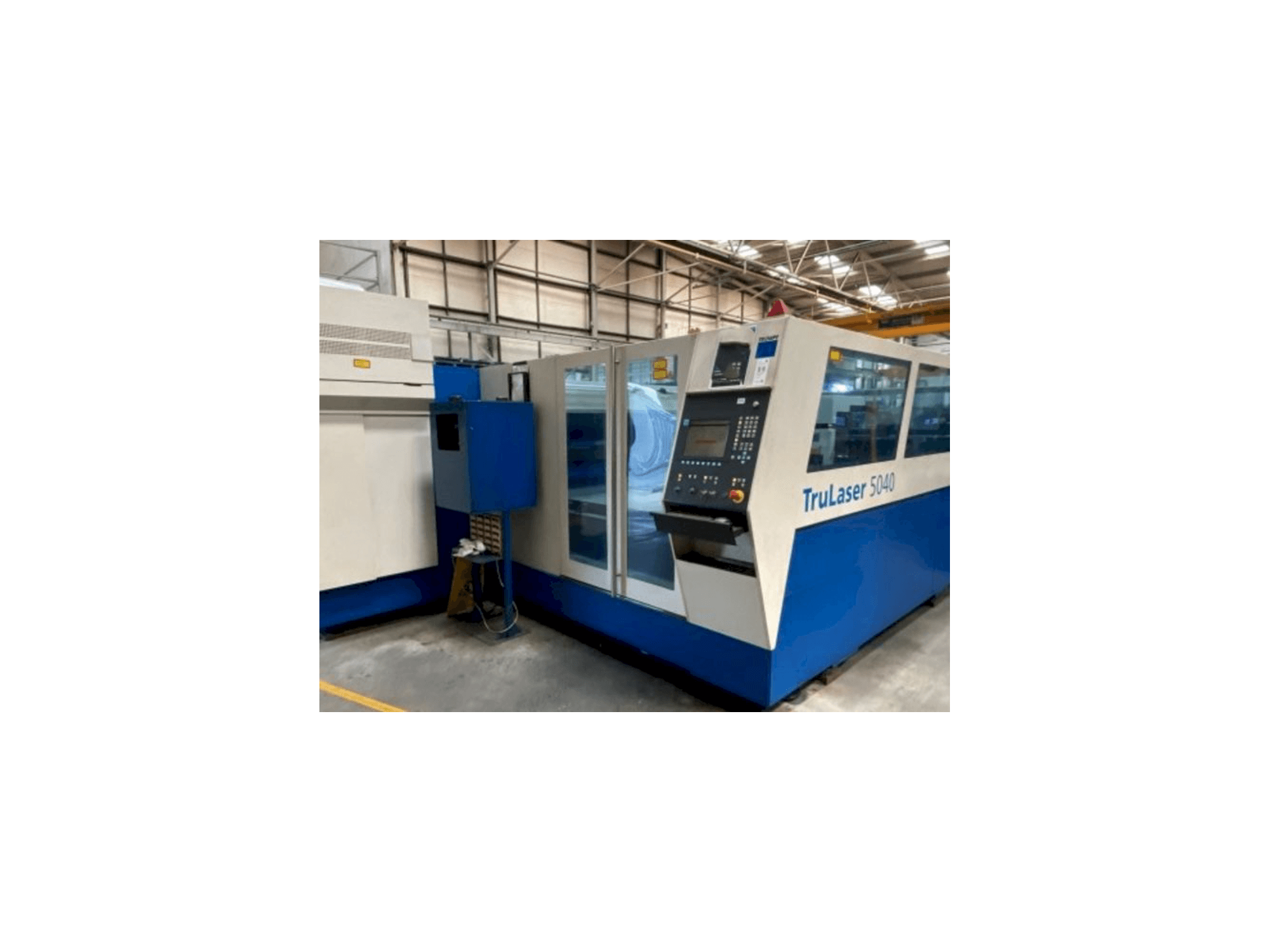 Makine Trumpf TruLaser 5040 - Önden görünüm