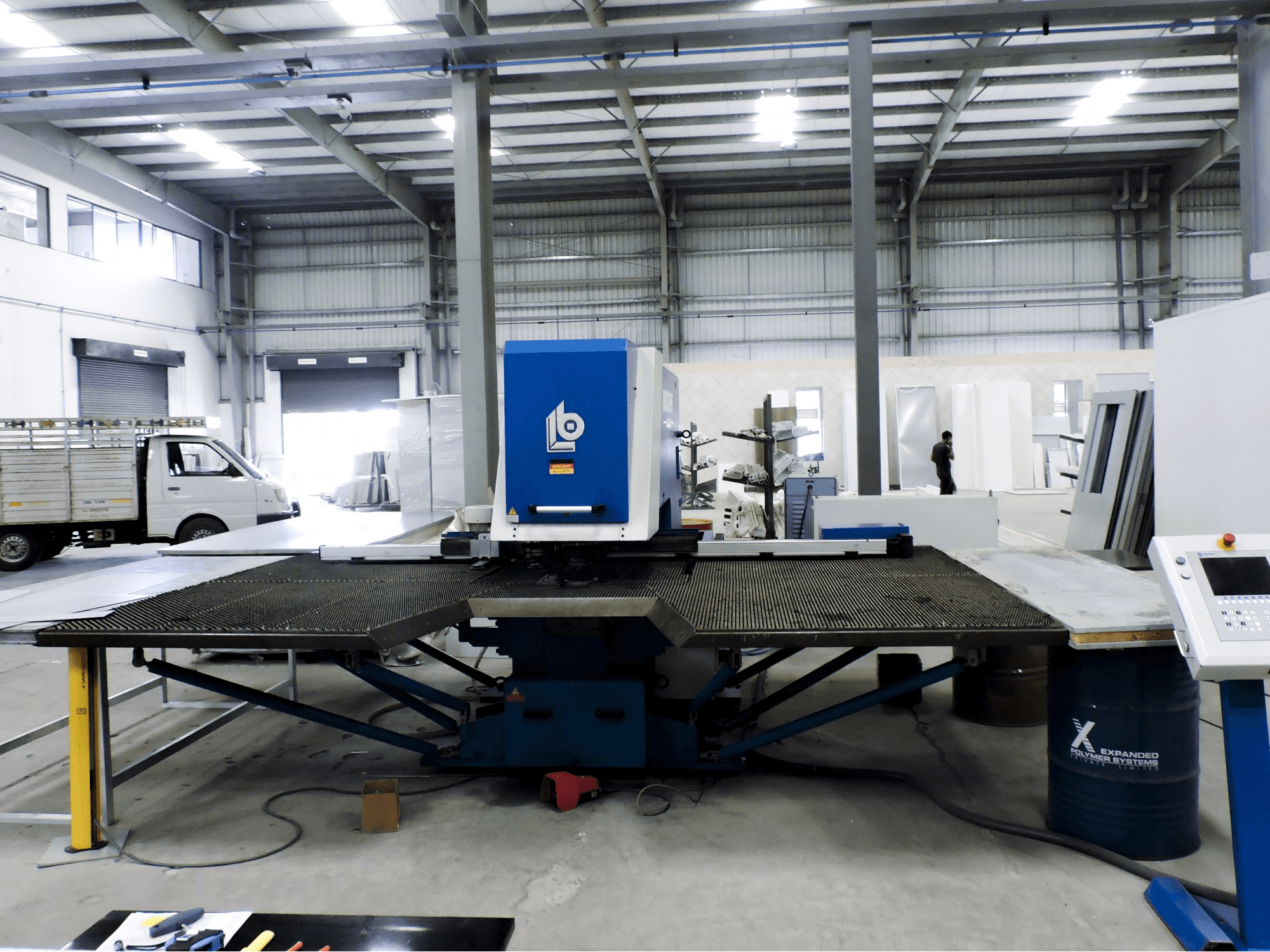 Makine Boschert - Önden görünüm Compact 1250 Rotation