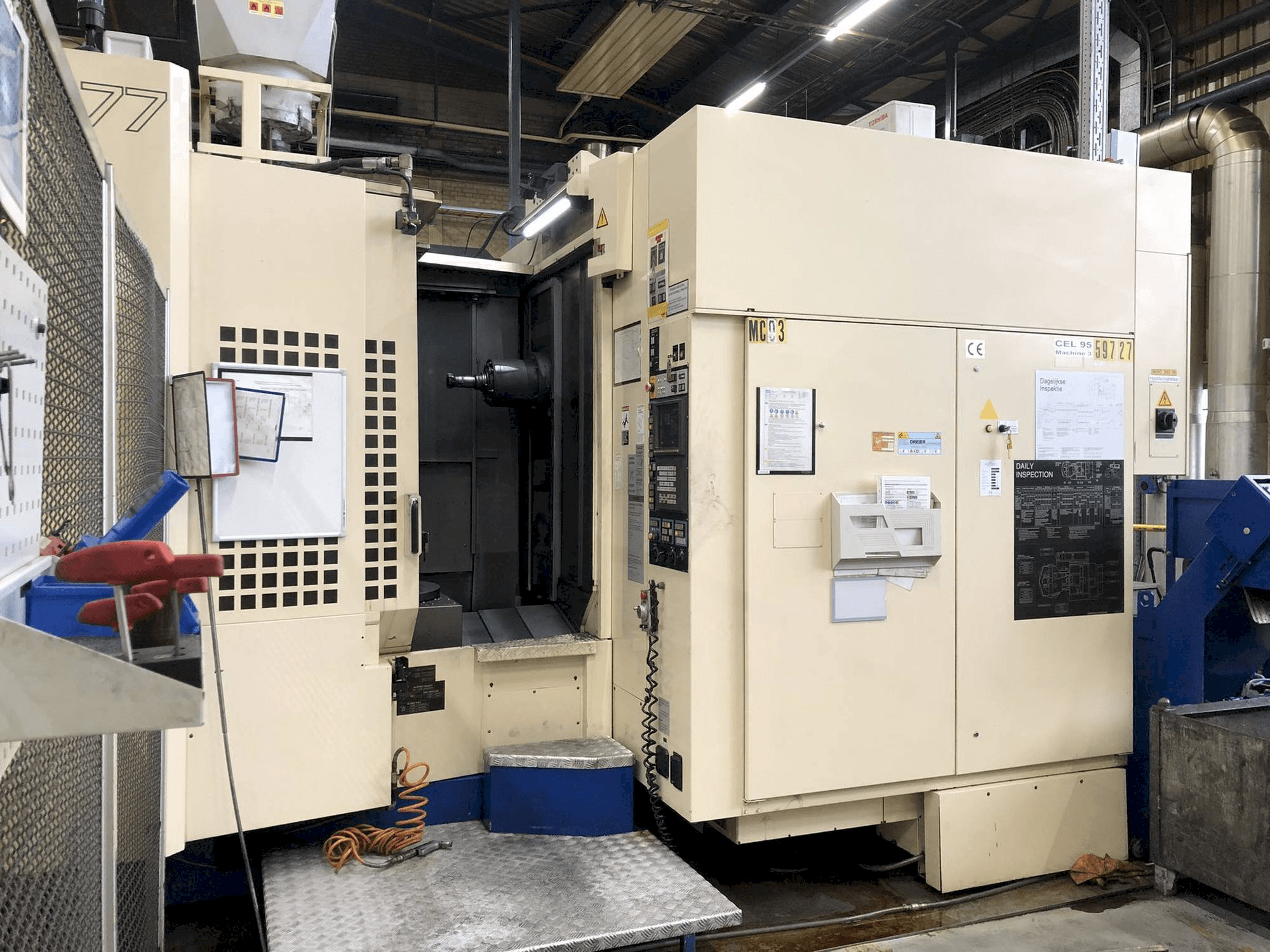 Makine Makino A77 - Önden görünüm