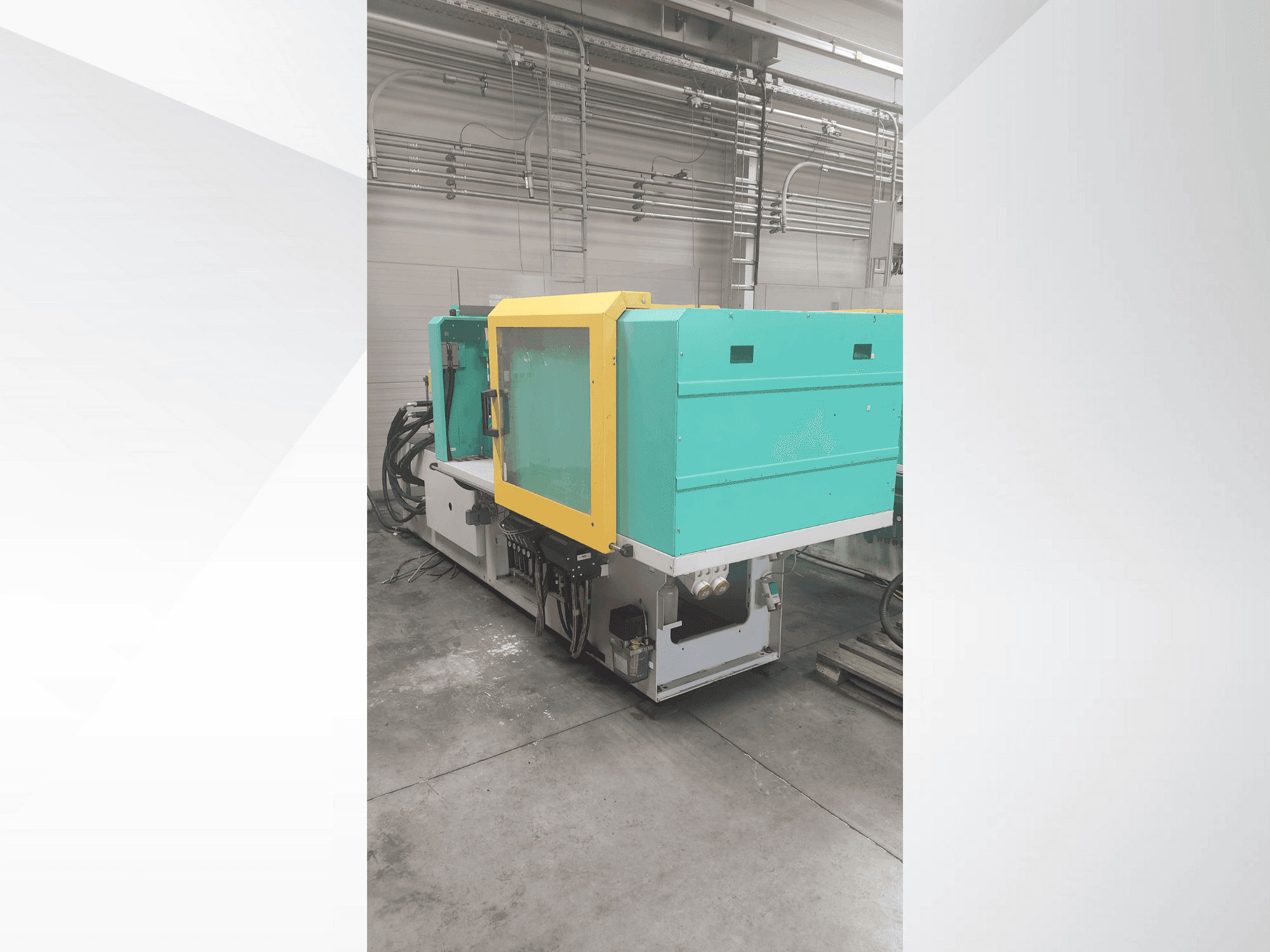 Makine Arburg 470 H 1000-290 - Önden görünüm