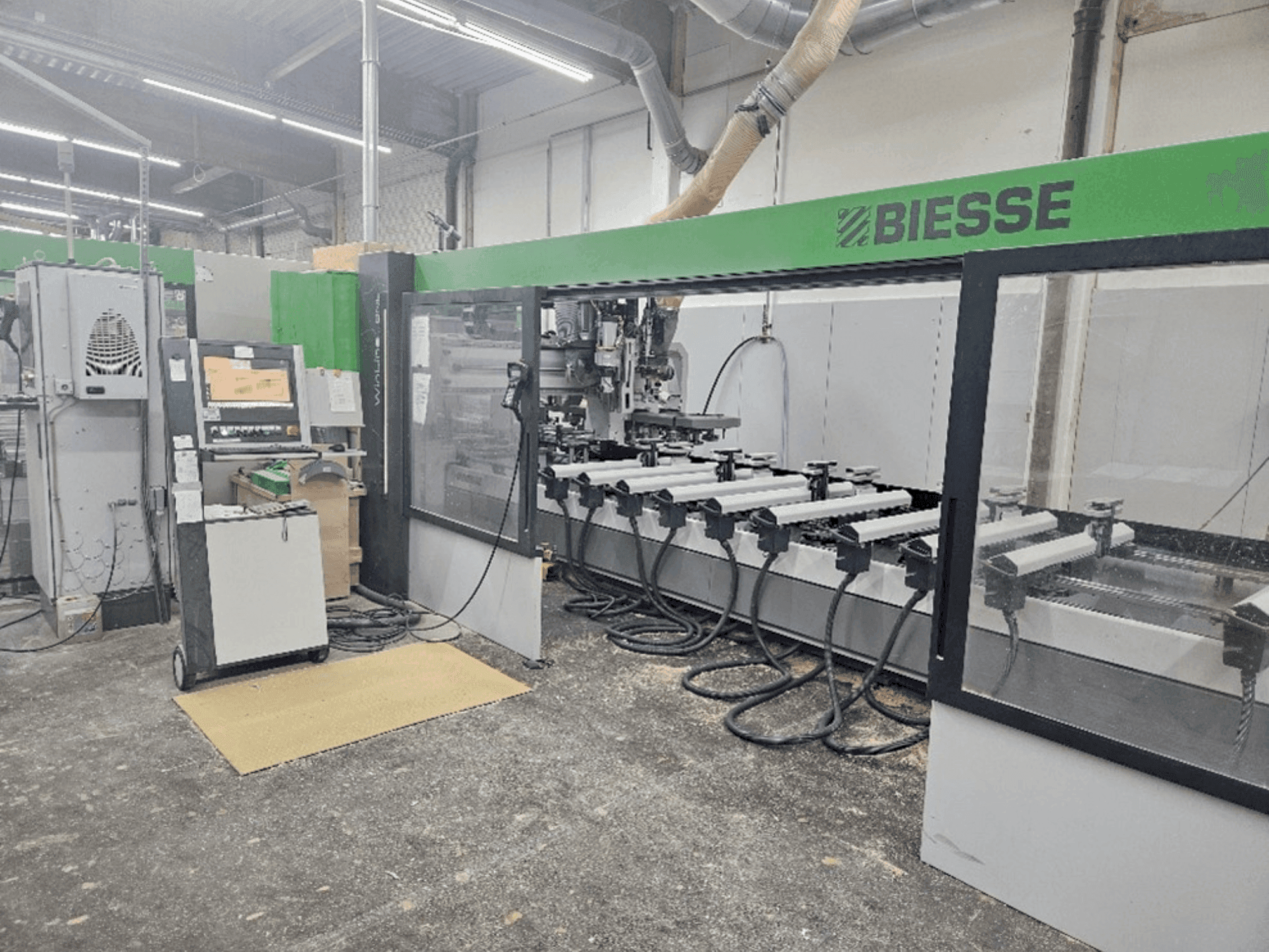 Makine BIESSE WINDOW PRODUCTION LINE WEINIG / BIESSE - Önden görünüm