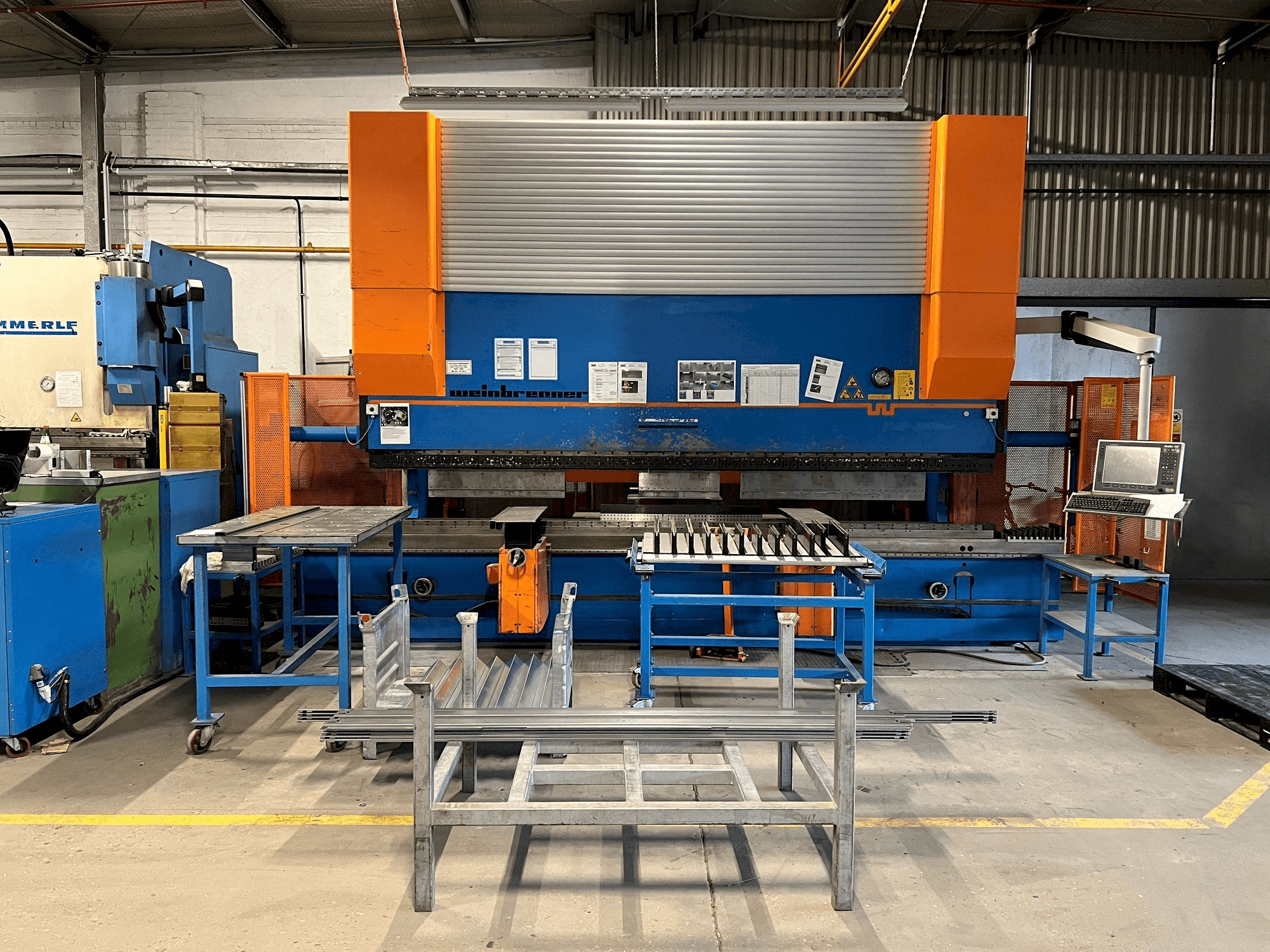 Makine Weinbrenner GP400 - Önden görünüm