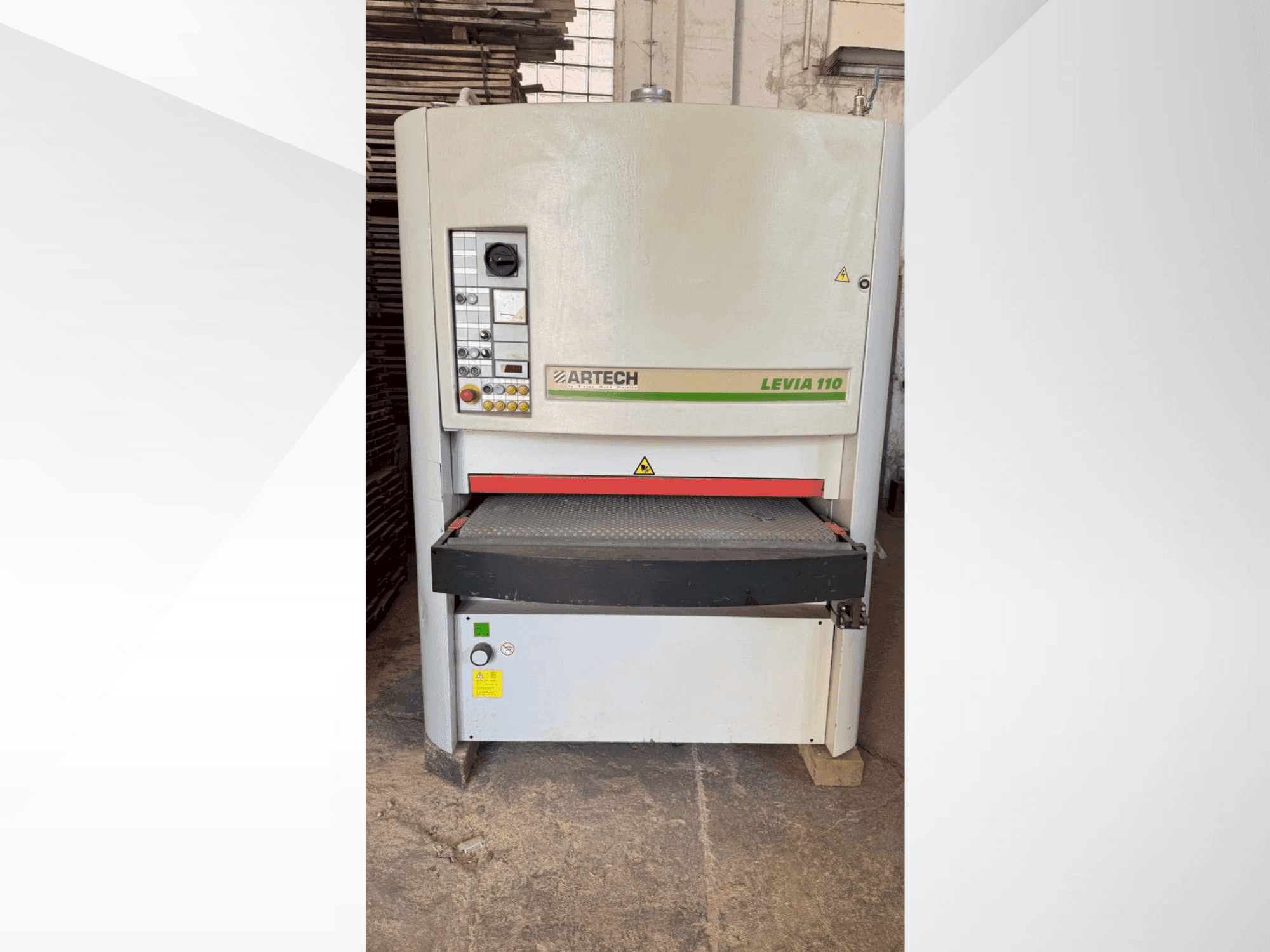 Makine BIESSE Levia 110 - Önden görünüm