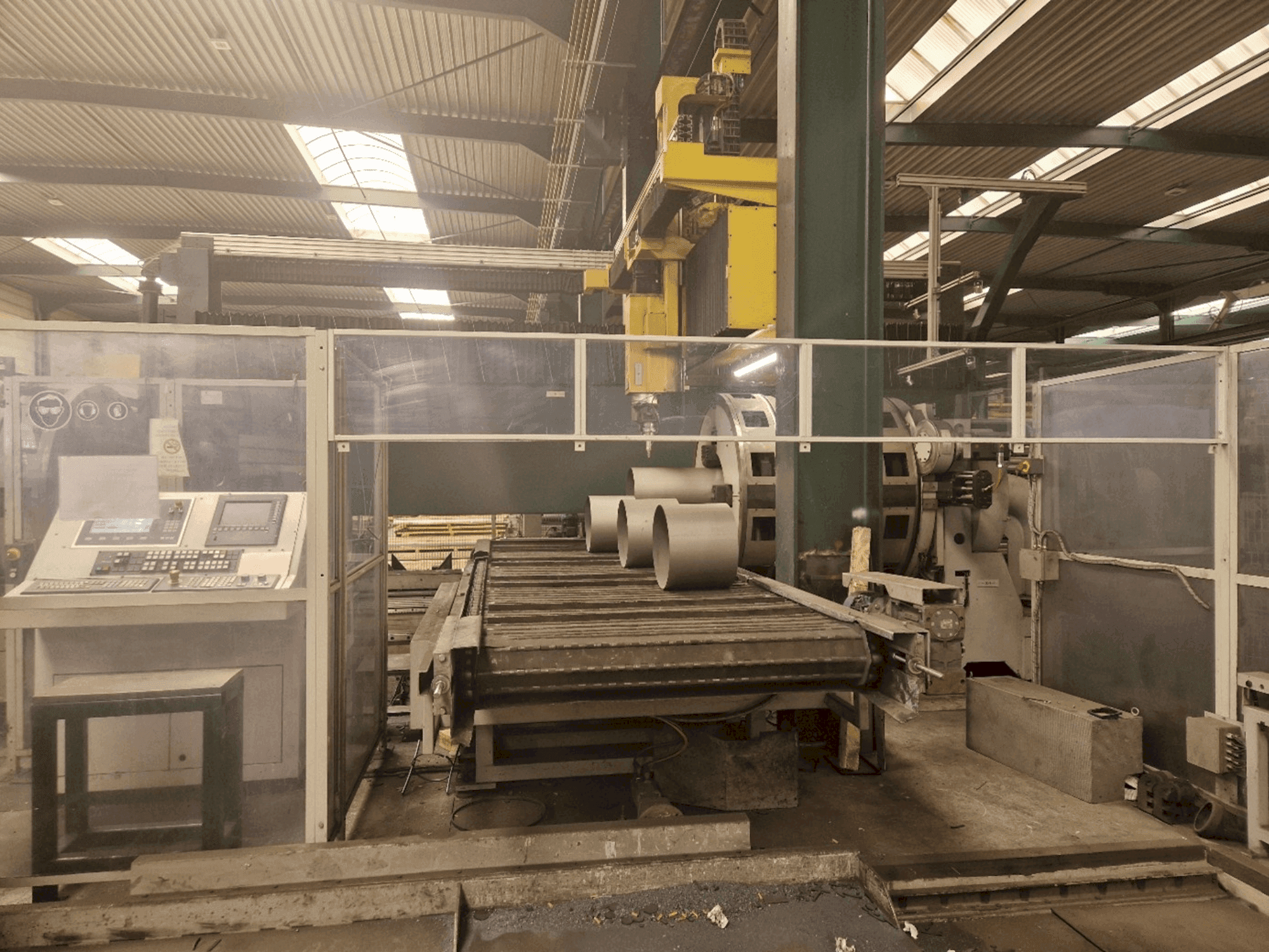 Makine TTM FL 600 3D - Önden görünüm