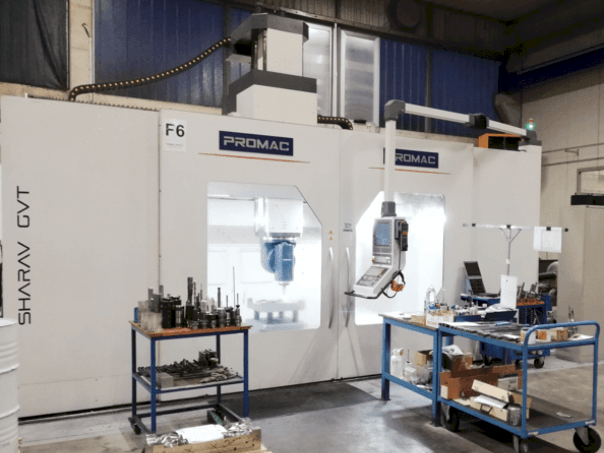 Makine PROMAC SHARAV GTV 3.5 - Önden görünüm