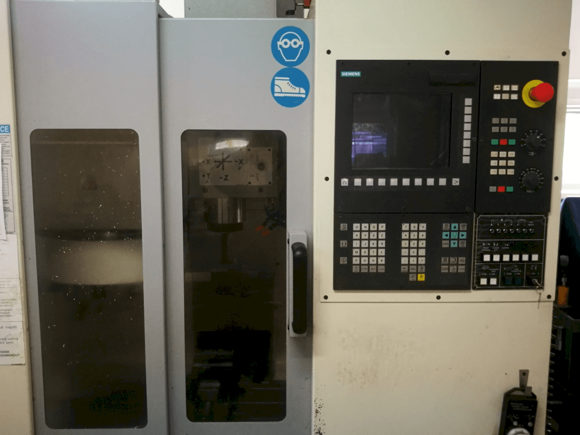 Makine Chevalier 1418 VMC-40 - Önden görünüm