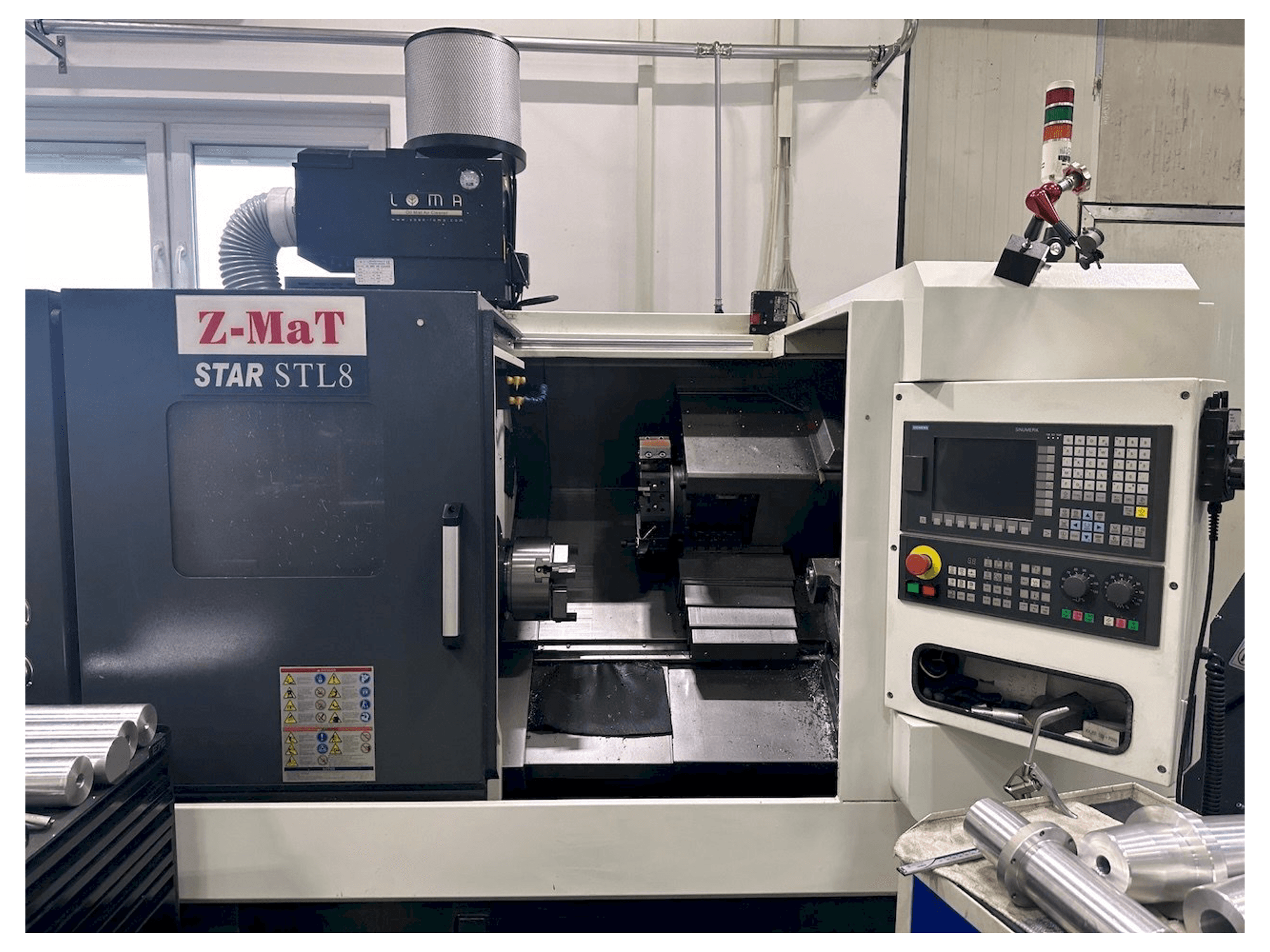 Makine Z-MAT STAR STL 8 - Önden görünüm