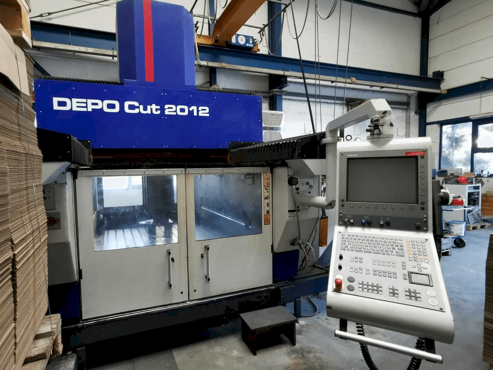Makine ZPS DEPOCUT 2014 - Önden görünüm