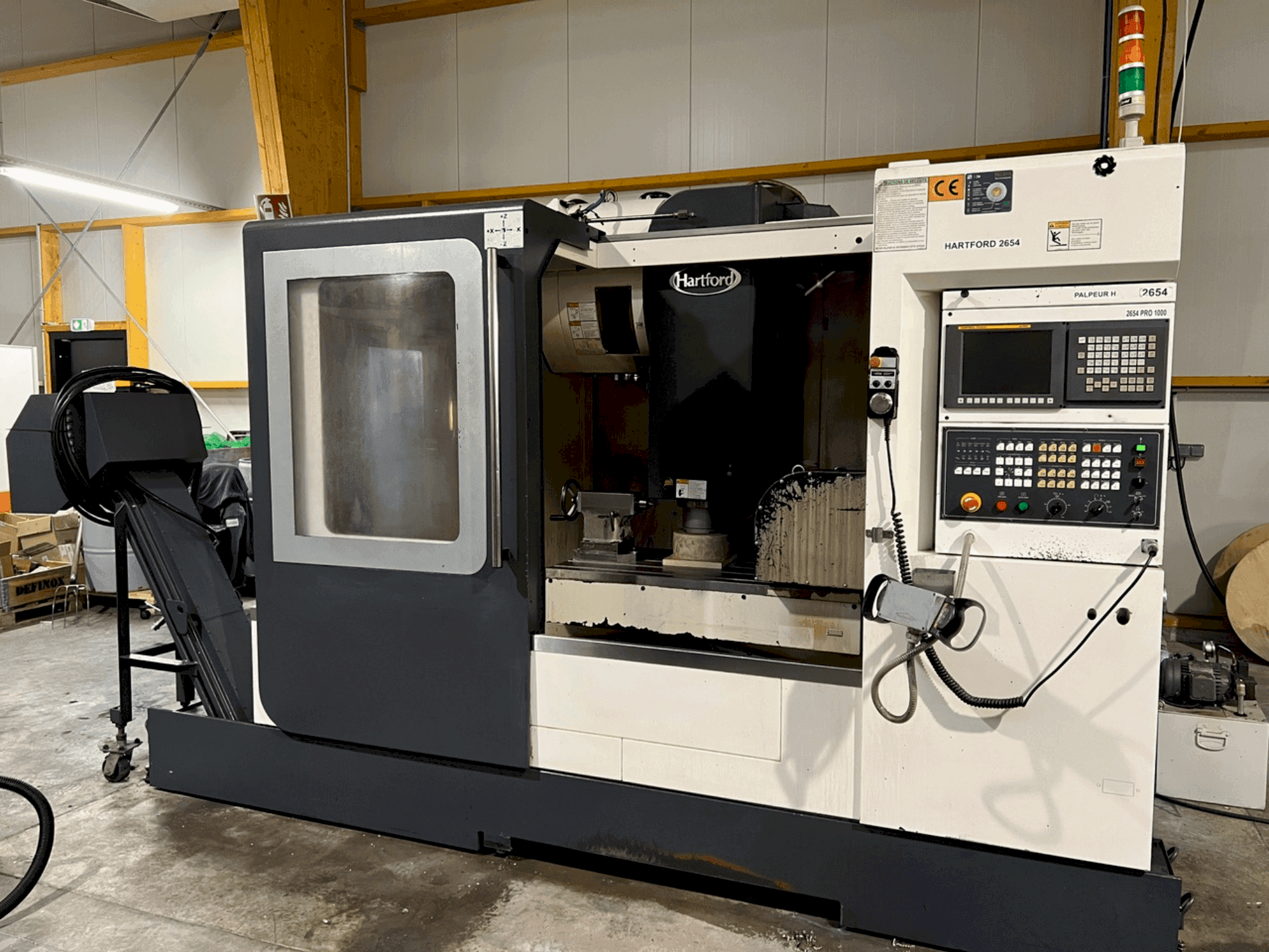 Makine HARTFORD PRO 1000 - Önden görünüm