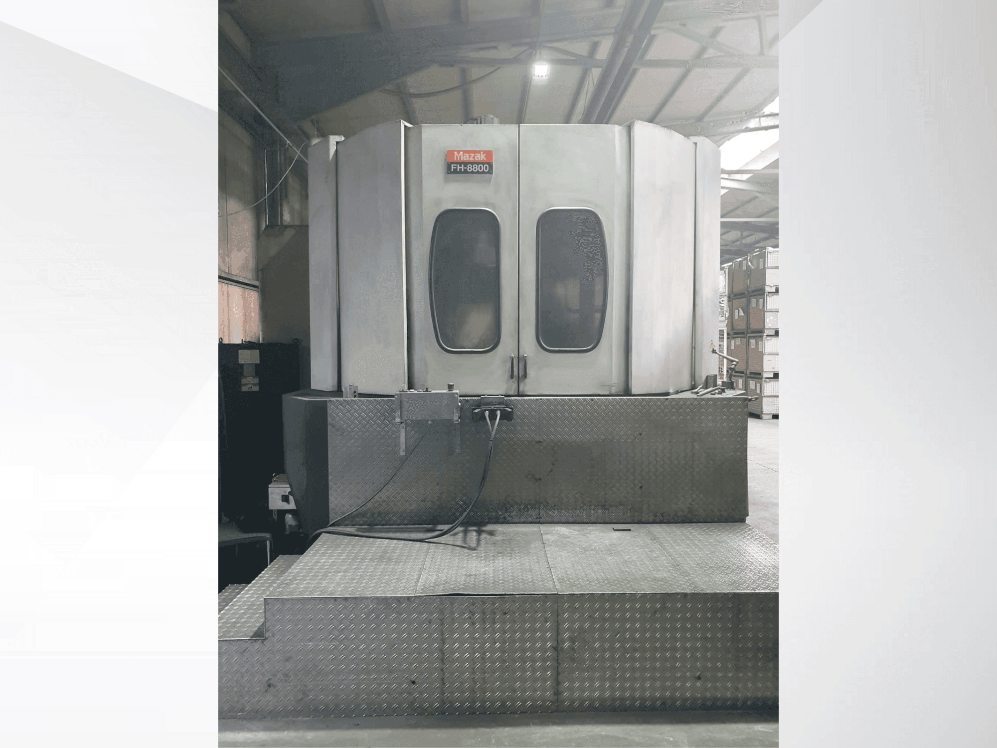 Makine Mazak FH 8800 - Önden görünüm