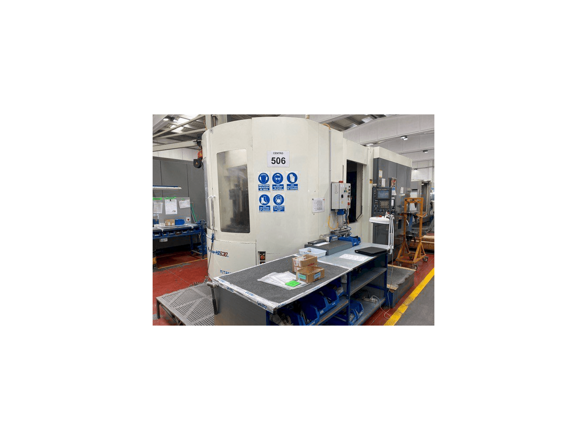 Makine Kitamura Mycenter HX630L - Önden görünüm