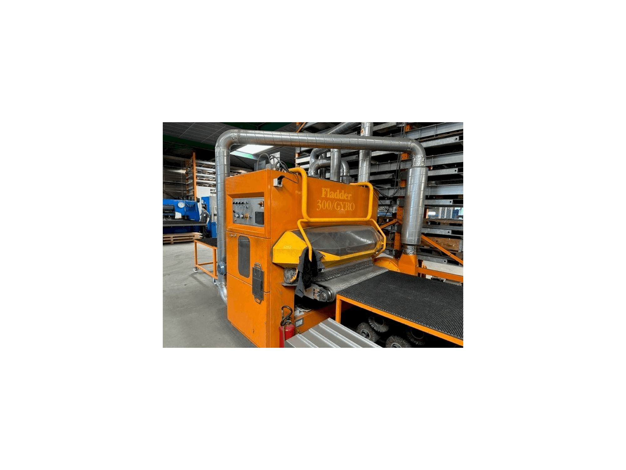 Makine Fladder 300/GYRO-1300 VAC - Önden görünüm