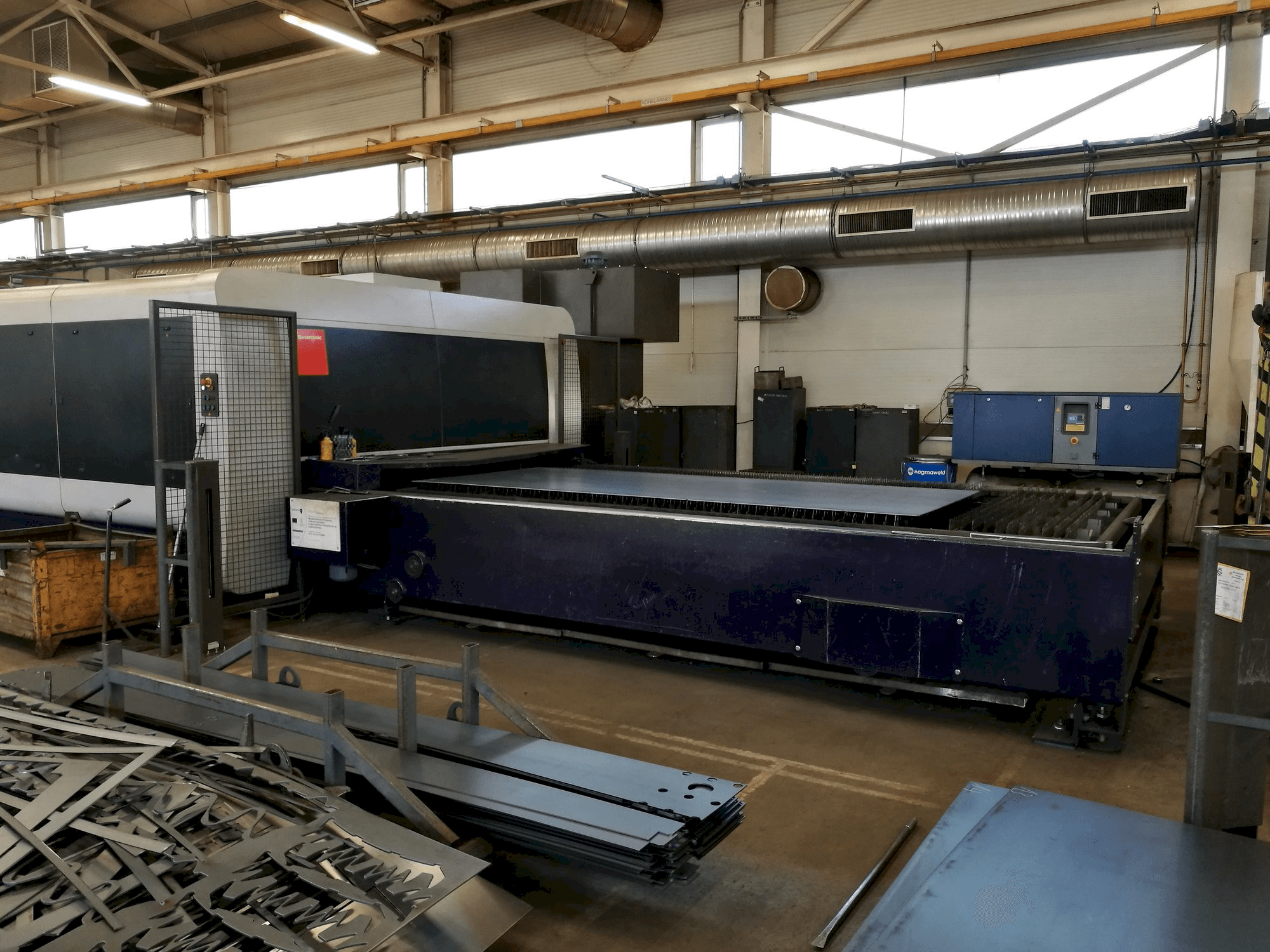 Makine Bystronic BySprint Fiber 4020 - Sol taraftaki görüntü