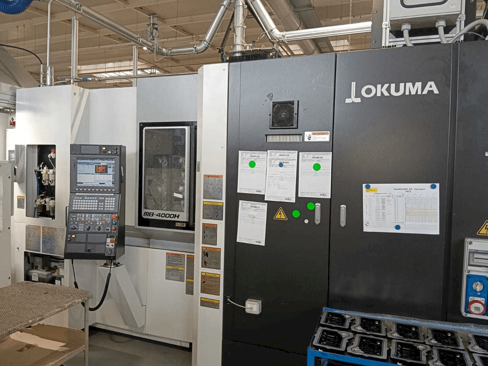Makine Okuma MB-4000H - Önden görünüm