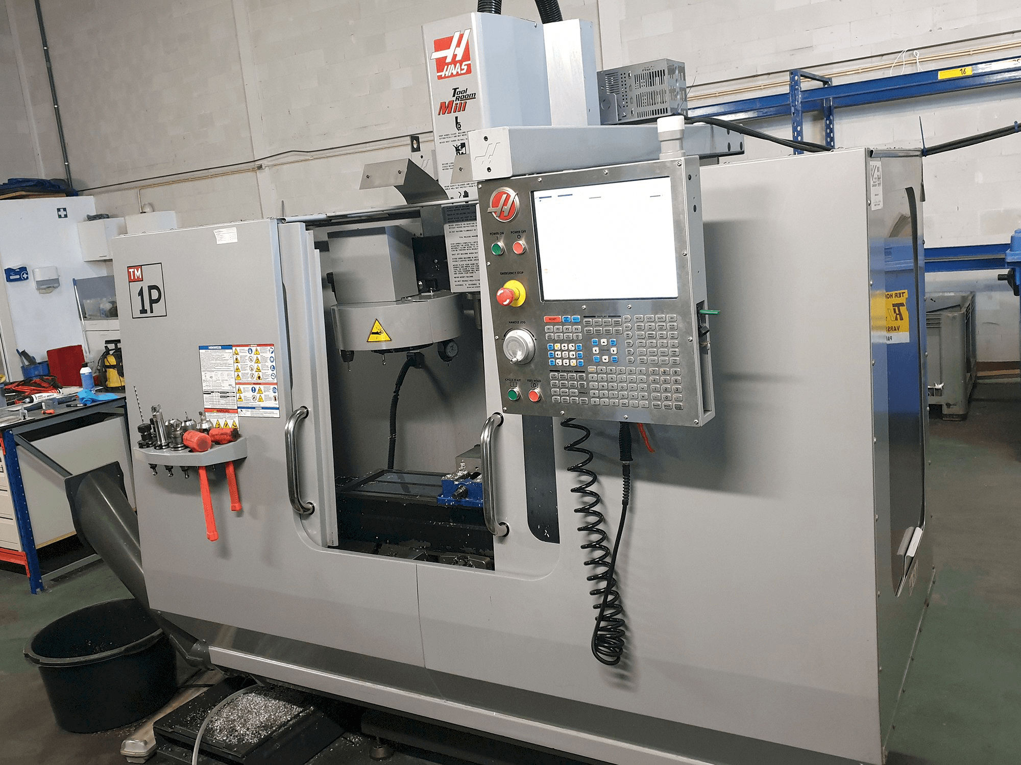 Makine HAAS - Önden görünüm TM-1P