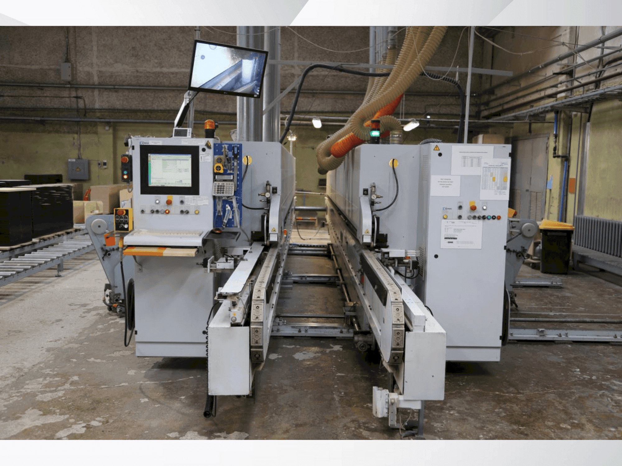 Makine HOMAG KFL 526 / C - Önden görünüm