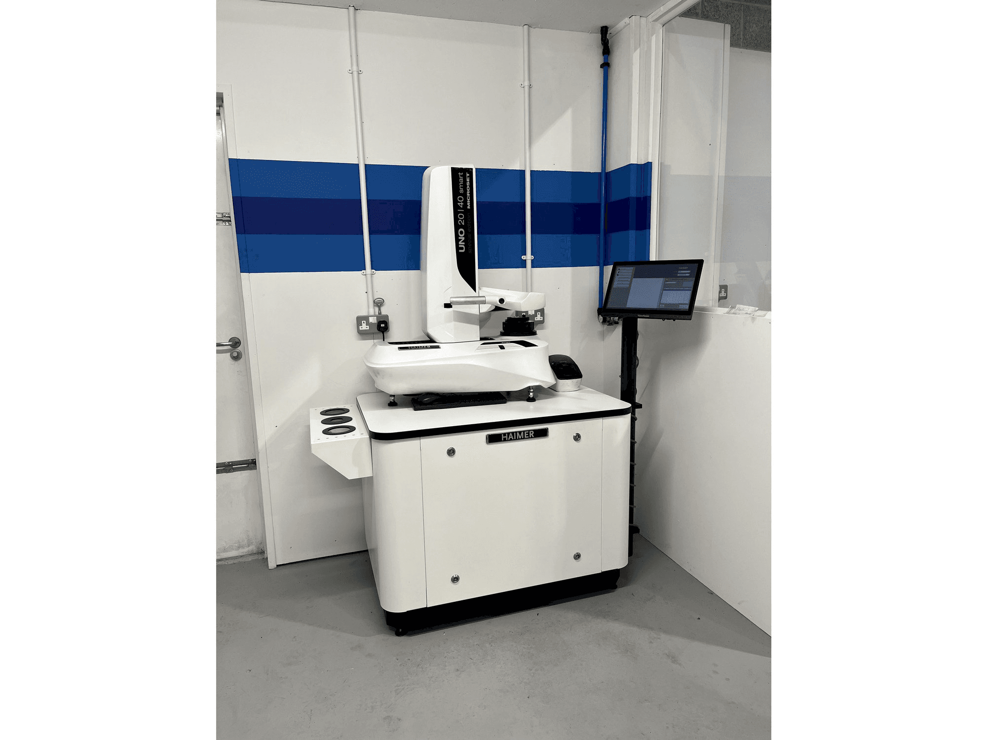 Makine HAIMER UNO 20/40 Smart Microset - Önden görünüm