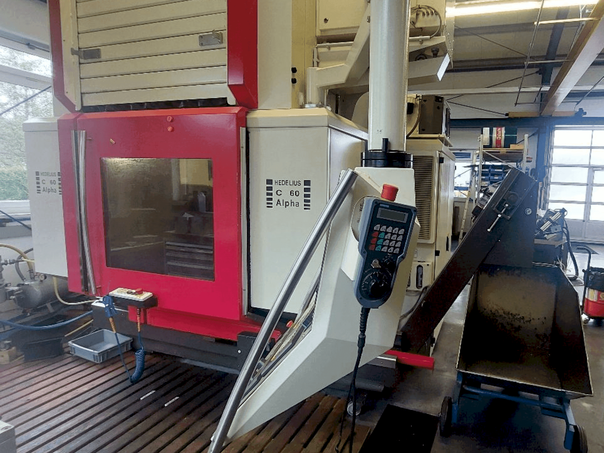 Makine HEDELIUS C60 ALPHA 800 - Önden görünüm