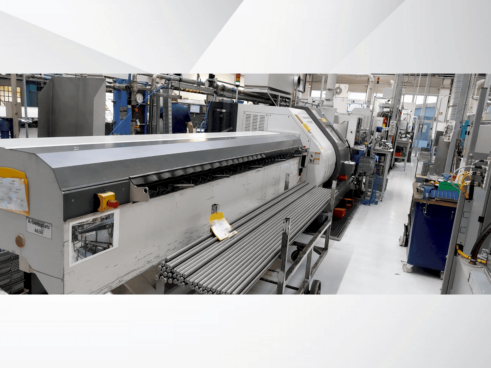 Makine NAKAMURA WT-150 - Önden görünüm