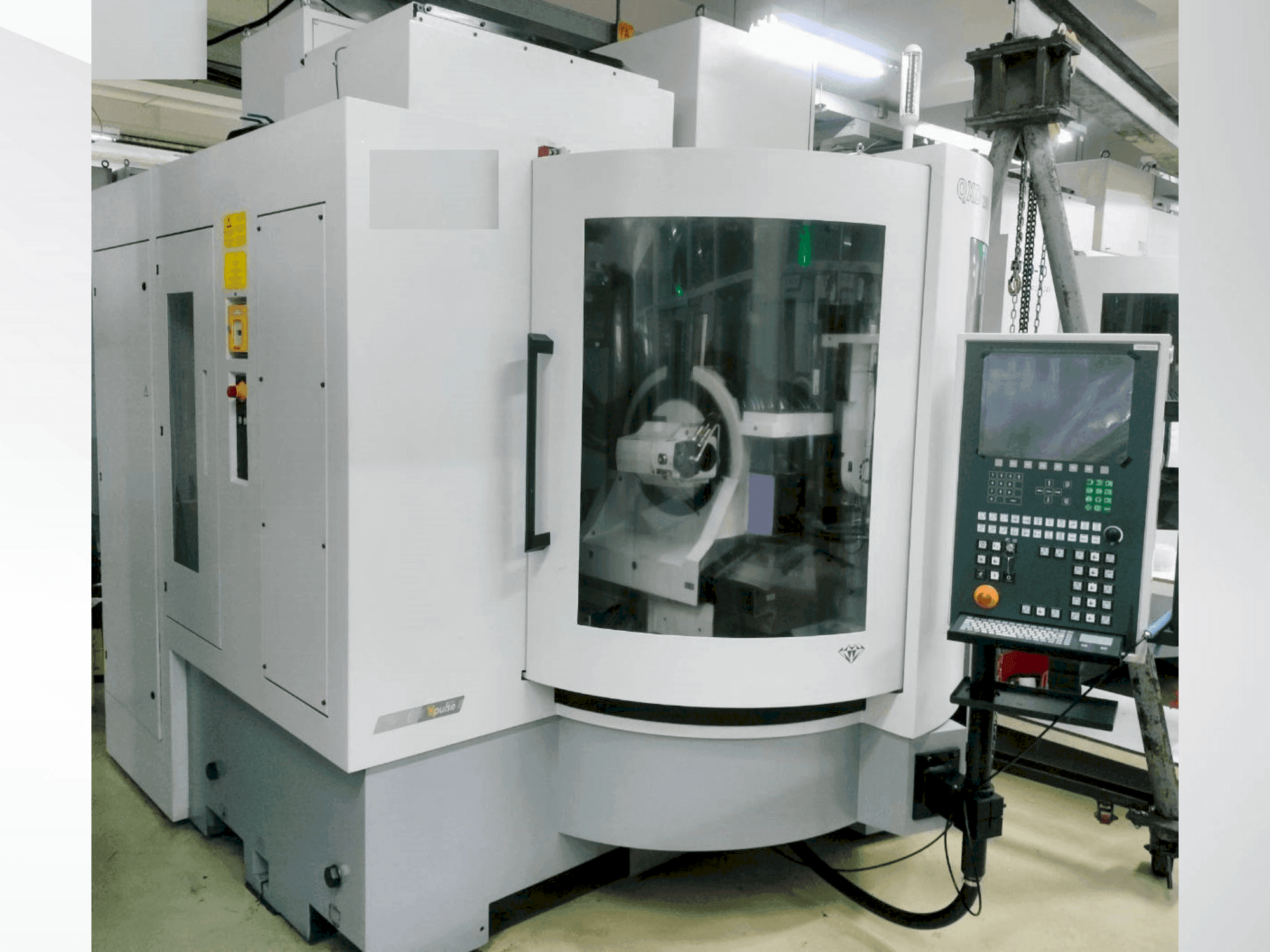 Makine VOLLMER QXD 250 - Önden görünüm