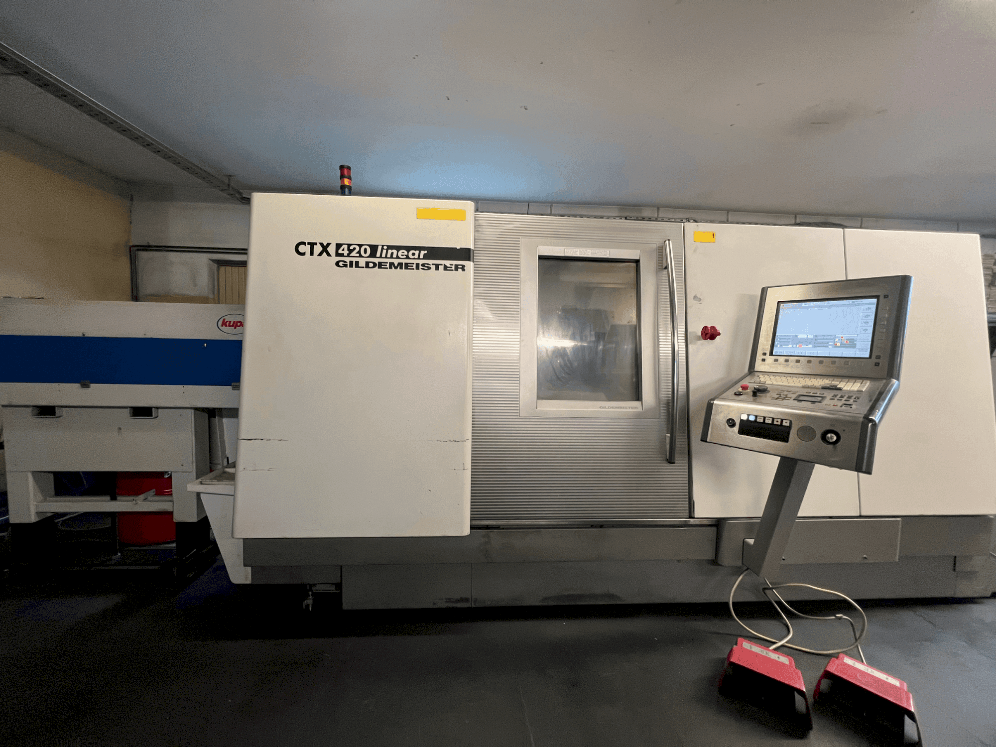 Makine Gildemeister CTX 420 linear - Önden görünüm