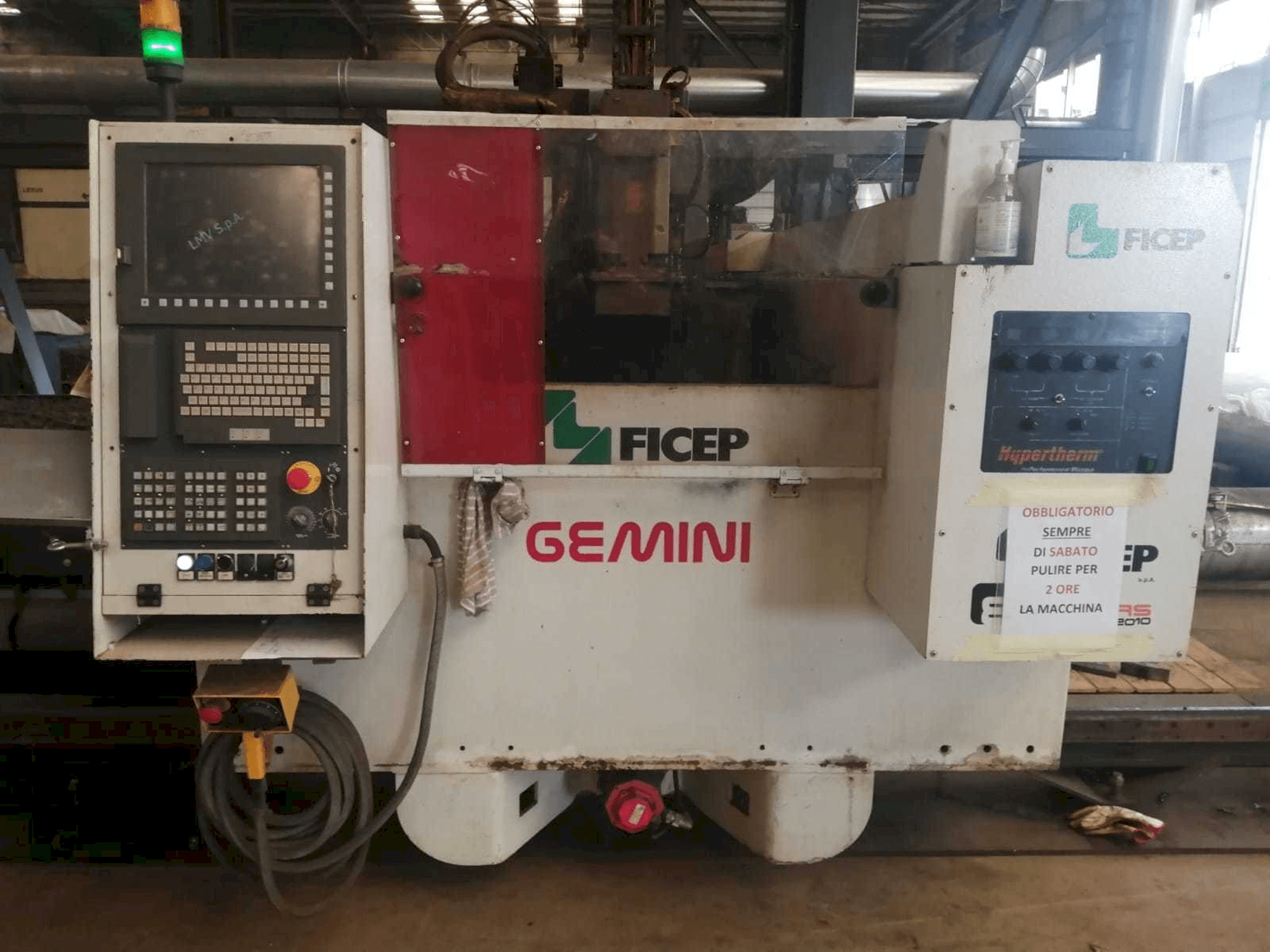 Makine FICEP GEMINI G32 - Önden görünüm
