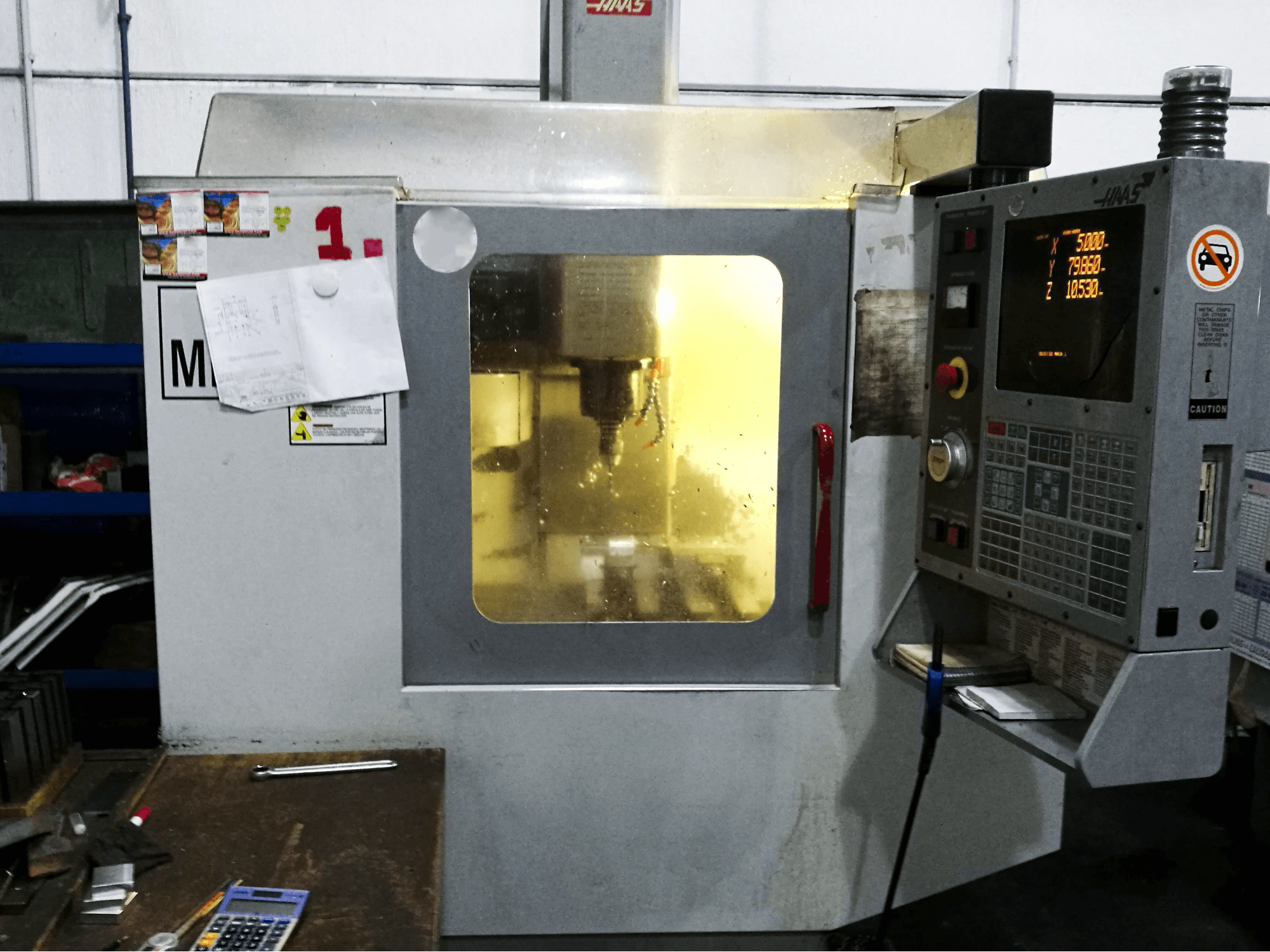 Makine HAAS - Çalışma odası Mini-Mill HE