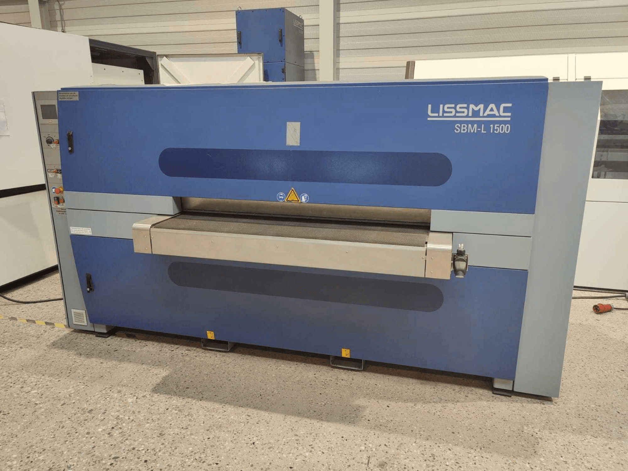 Makine LISSMAC SBM-L 1500 G1S2 - Önden görünüm