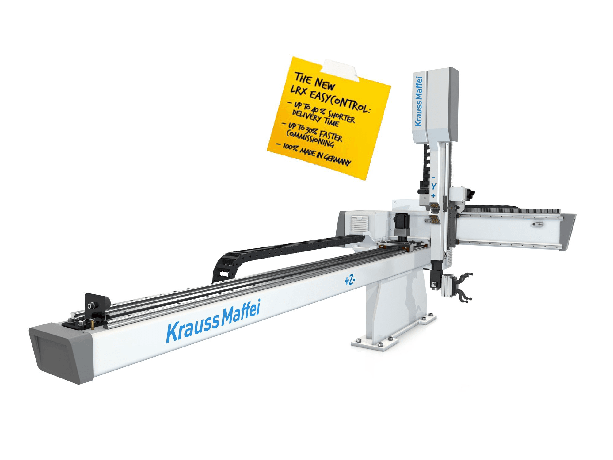 Makine Krauss Maffei LRX EasyControl 50 - Önden görünüm