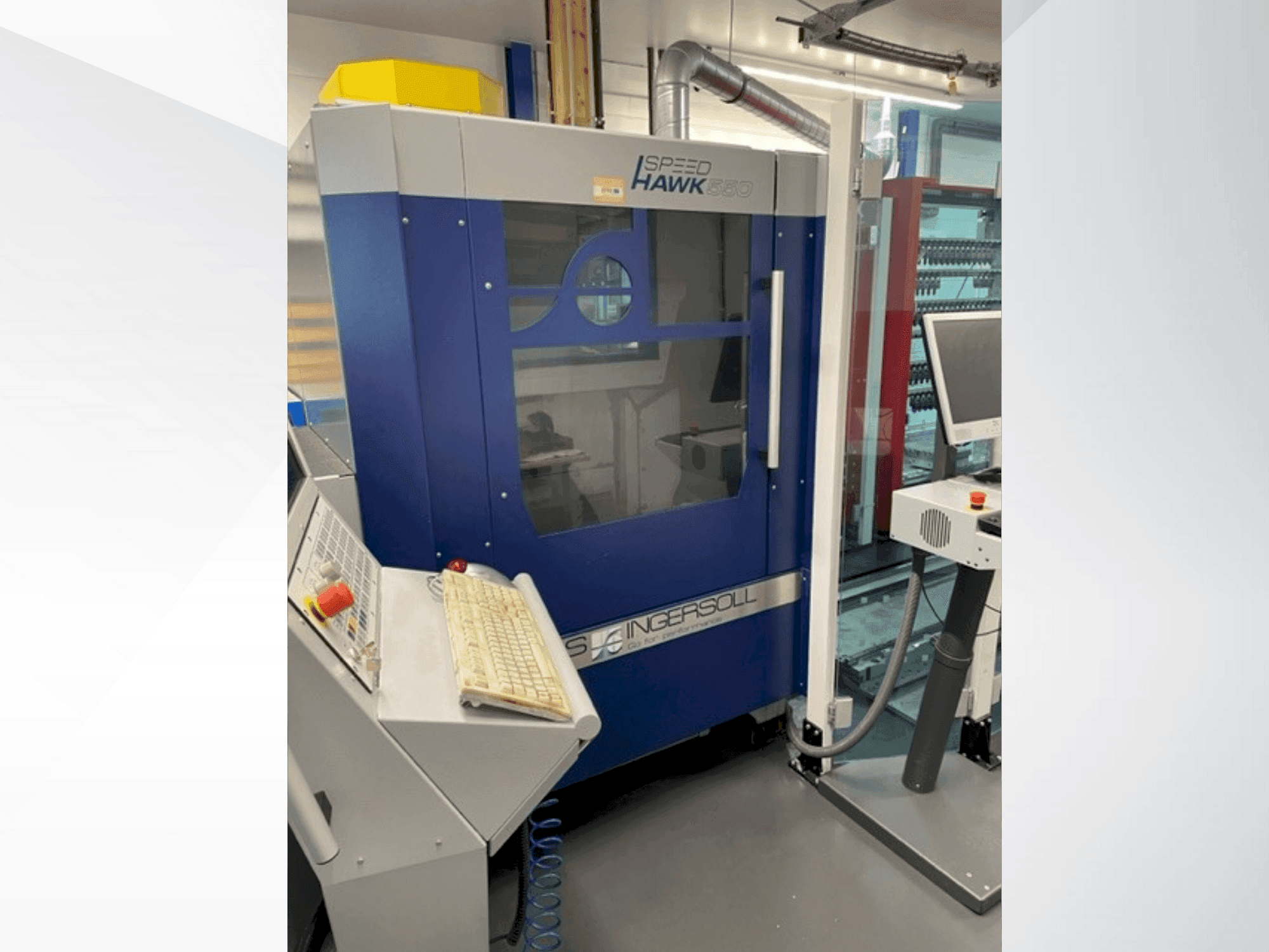 Makine OPS INGERSOLL SPEED HAWK 550 - Önden görünüm